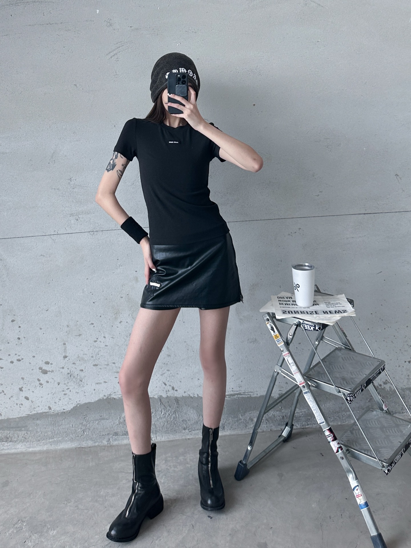 🌾Miu ｜ 新款打底短袖t，基础修身版型，进口莱赛尔羊毛面料亲肤感超强，时尚休闲，尺码sml