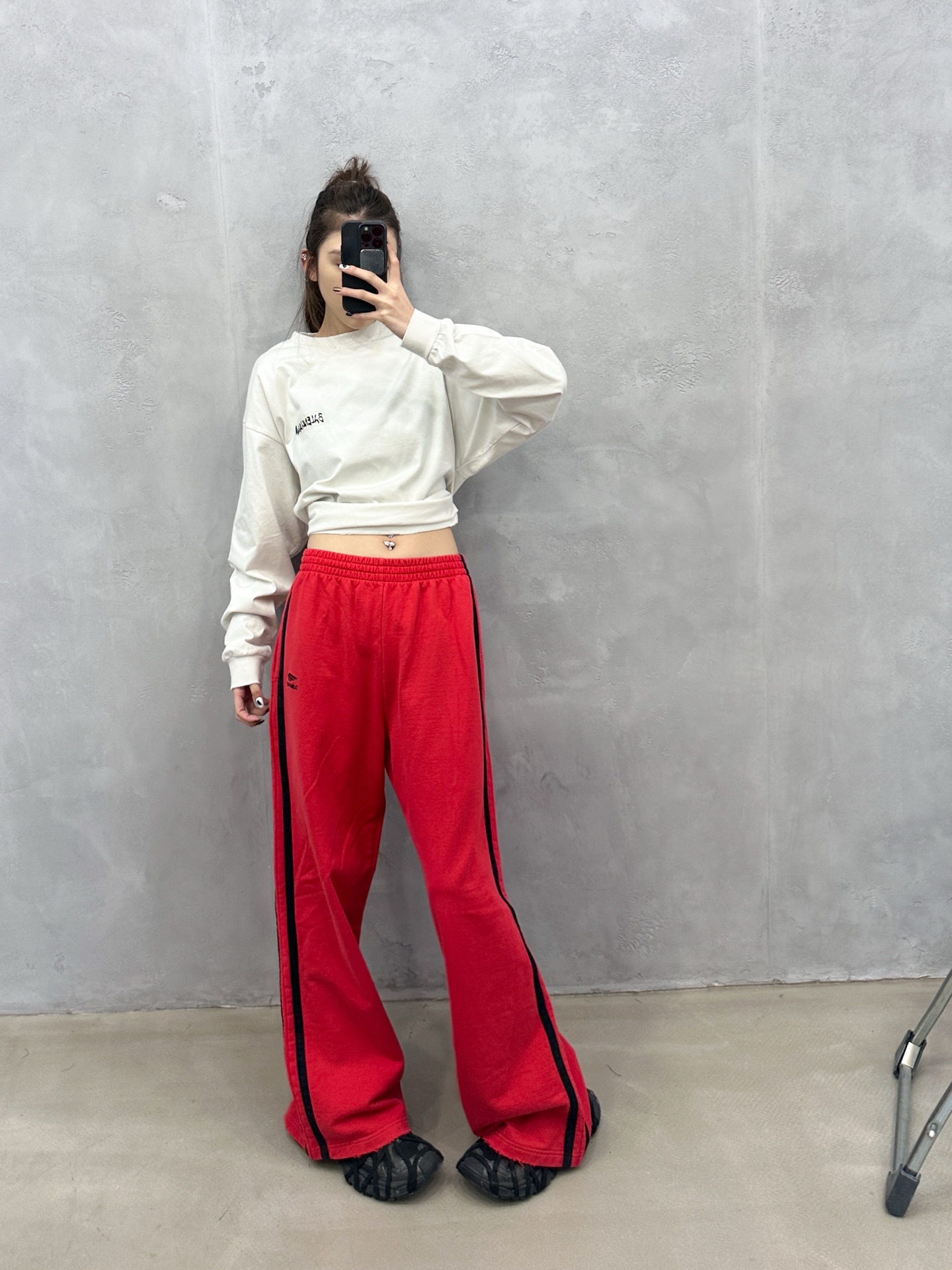 🌾巴黎 ｜ 新款休闲卫裤，成衣洗水吊磨工艺加经典刺绣标，手工车侧杠，男女同款，尺码sml