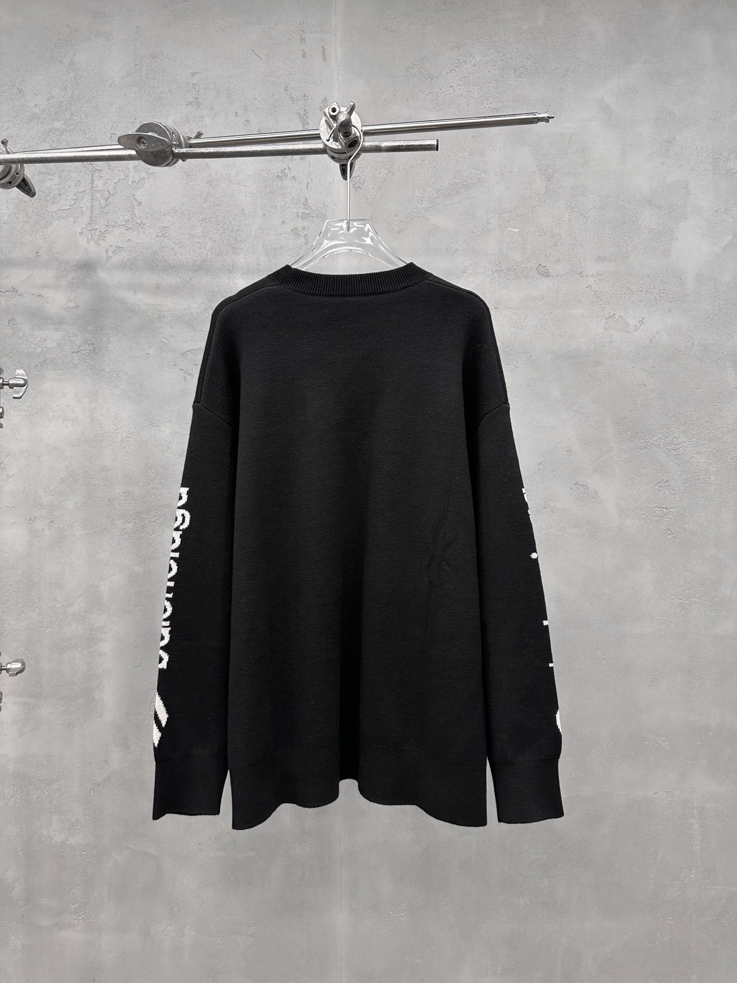 🌾巴黎 ｜ 新款羊毛上衣，经典刺绣标，提花羊毛混纺纱线，时尚休闲，男女同款，尺码sml