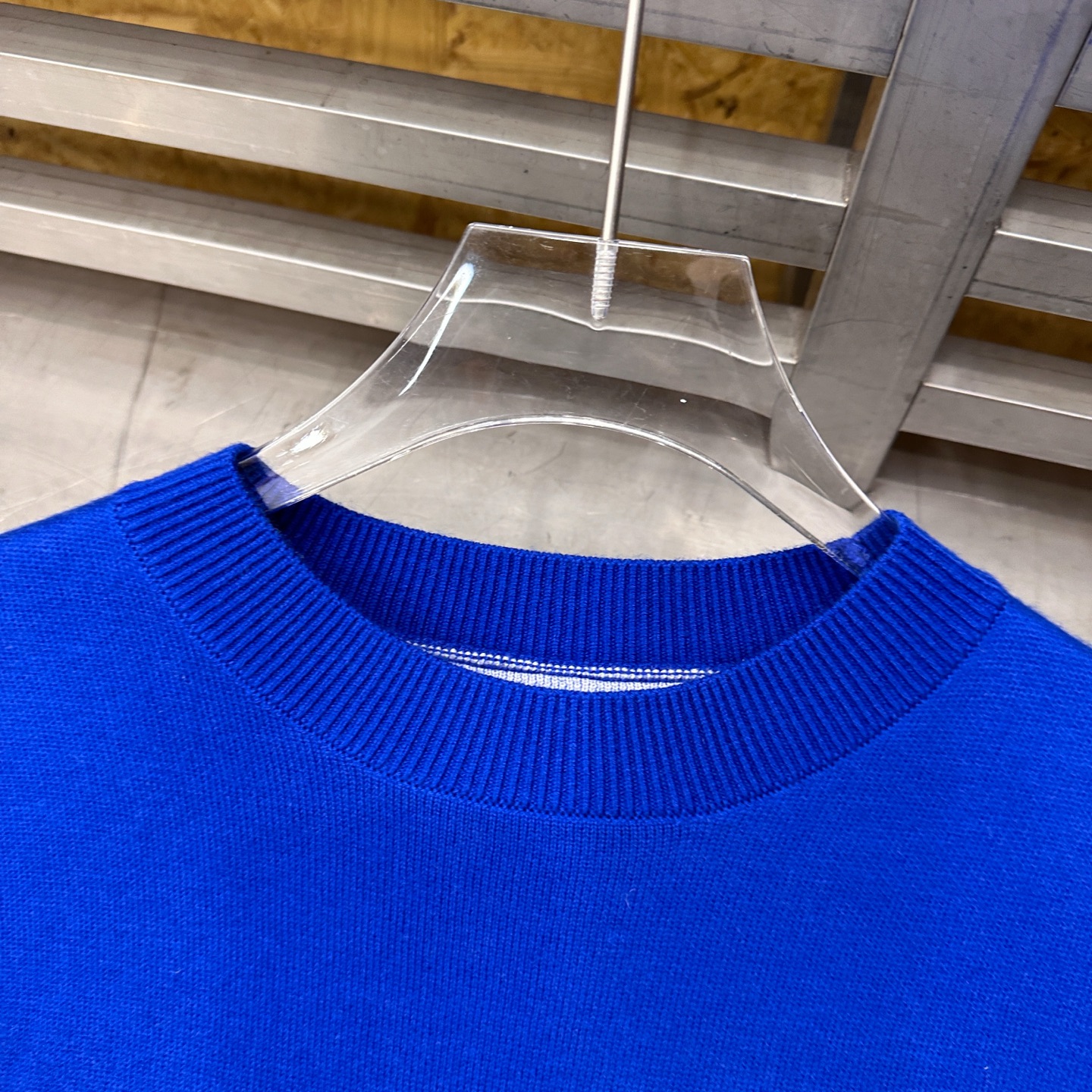 🌾巴黎 ｜ 新款羊毛上衣，经典刺绣标，提花羊毛混纺纱线，时尚休闲，男女同款，尺码sml