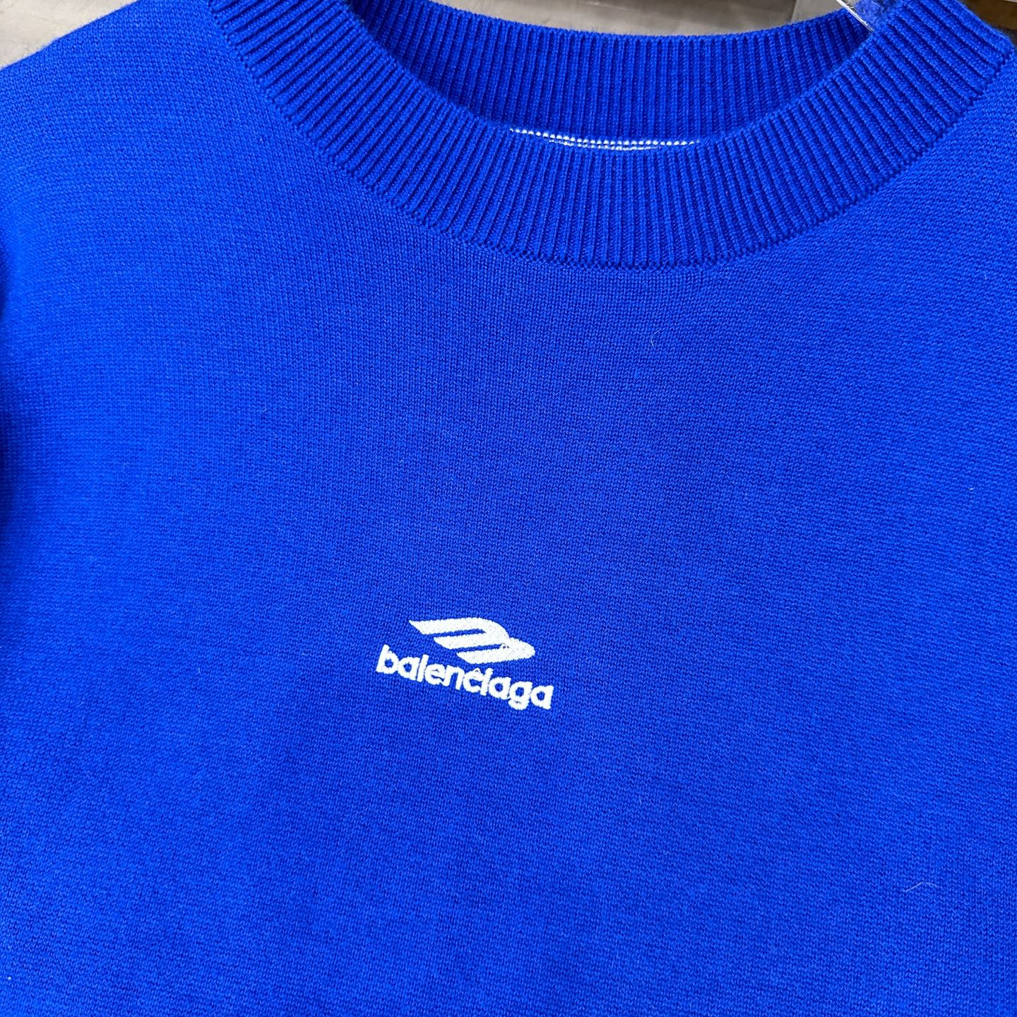 🌾巴黎 ｜ 新款羊毛上衣，经典刺绣标，提花羊毛混纺纱线，时尚休闲，男女同款，尺码sml