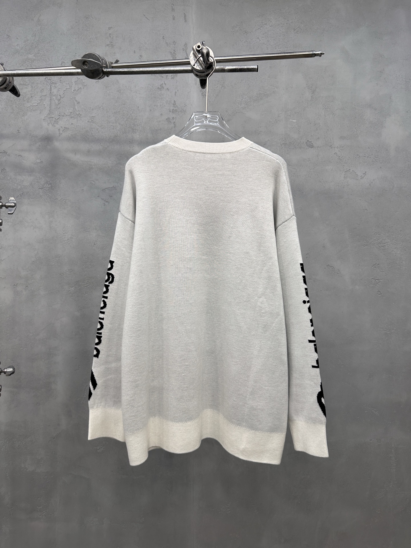 🌾巴黎 ｜ 新款羊毛上衣，经典刺绣标，提花羊毛混纺纱线，时尚休闲，男女同款，尺码sml