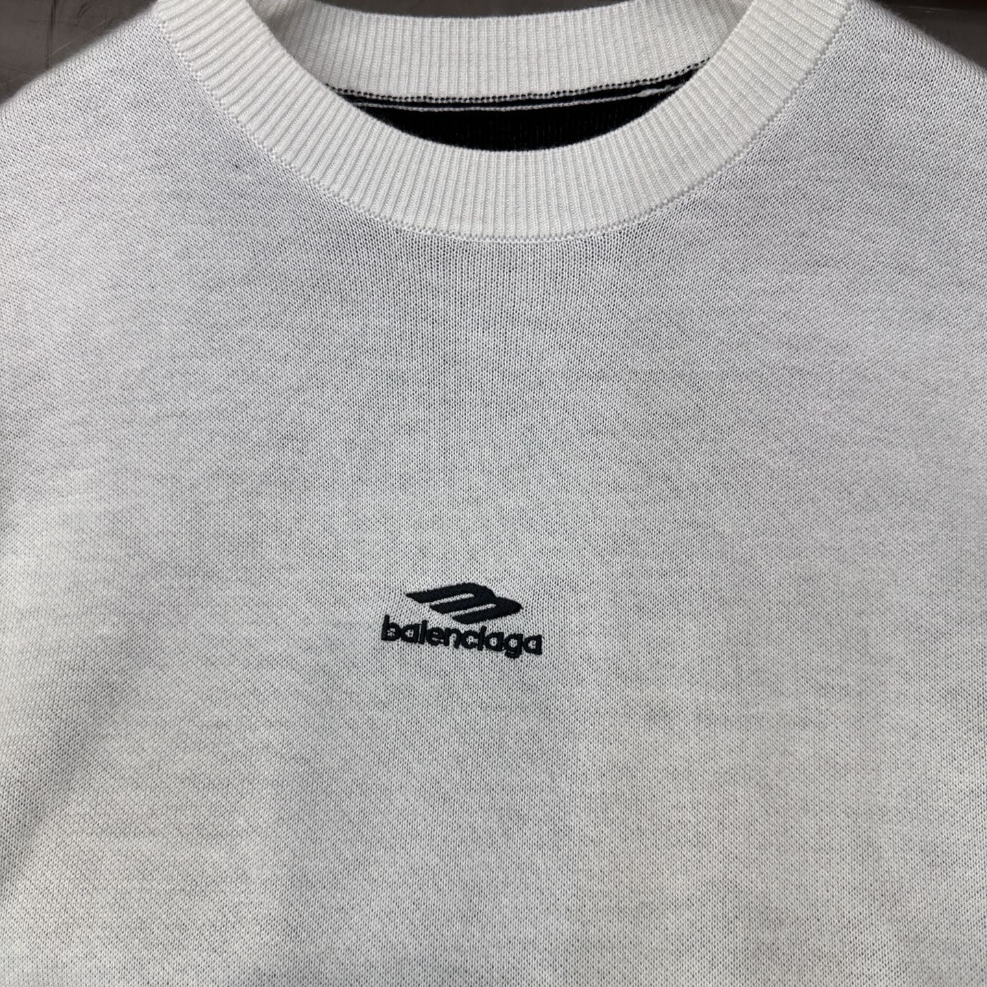 🌾巴黎 ｜ 新款羊毛上衣，经典刺绣标，提花羊毛混纺纱线，时尚休闲，男女同款，尺码sml