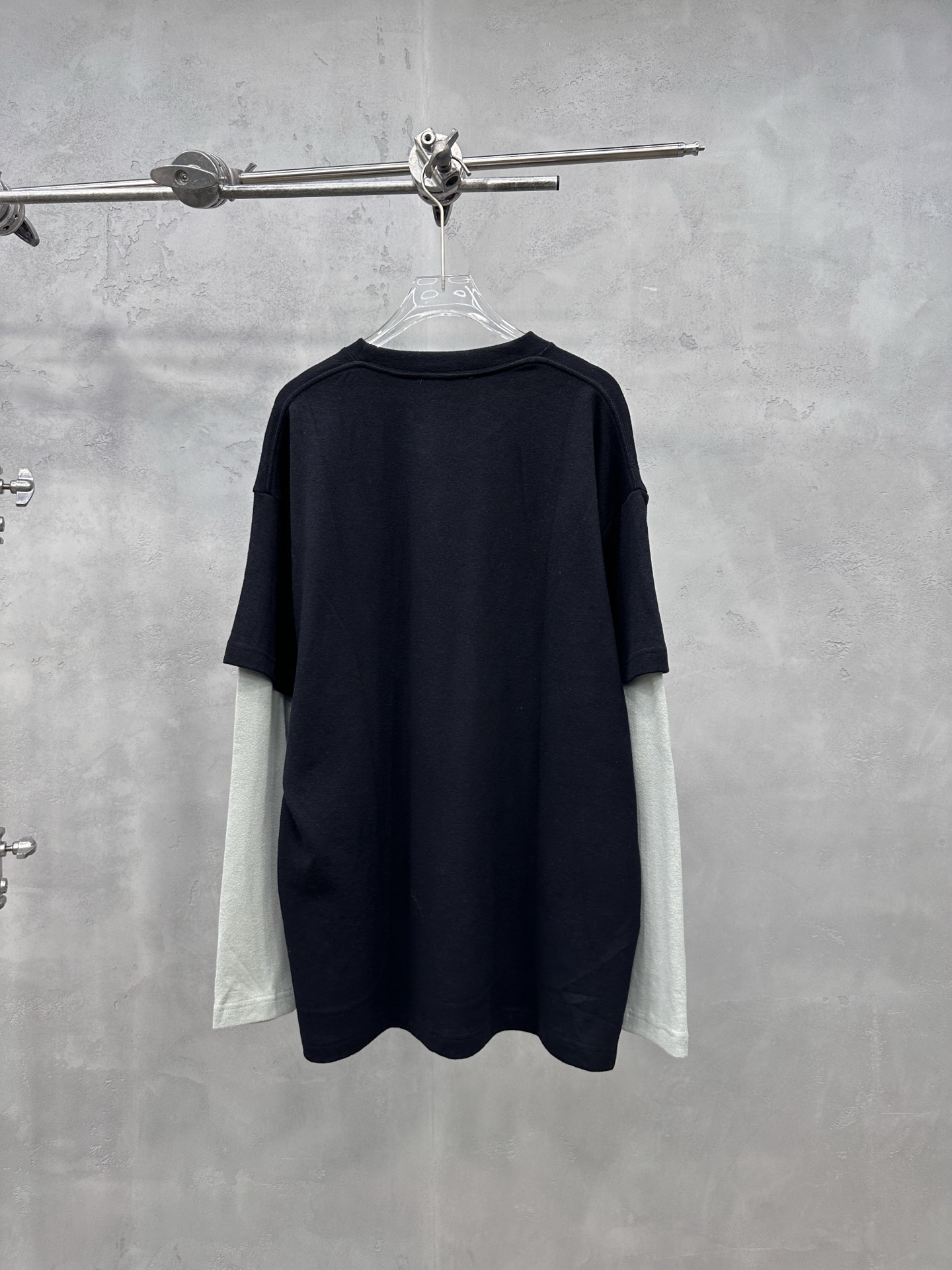 🌾Acne ｜ 新款长袖t，成衣洗水加经典刺绣标，进口特殊高密毛巾布面料，假两件款式，休闲时尚男女同款，