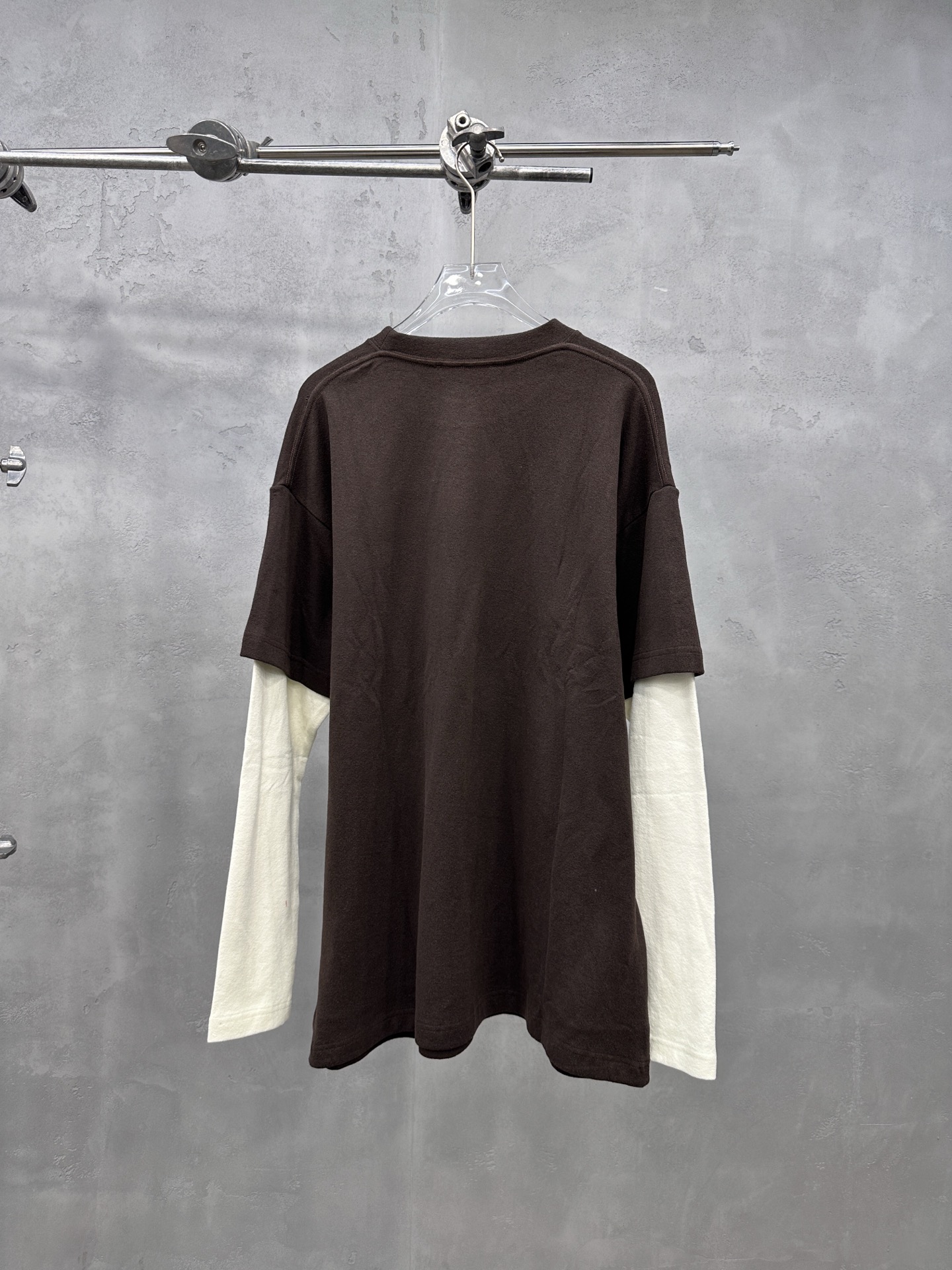 🌾Acne ｜ 新款长袖t，成衣洗水加经典刺绣标，进口特殊高密毛巾布面料，假两件款式，休闲时尚男女同款，