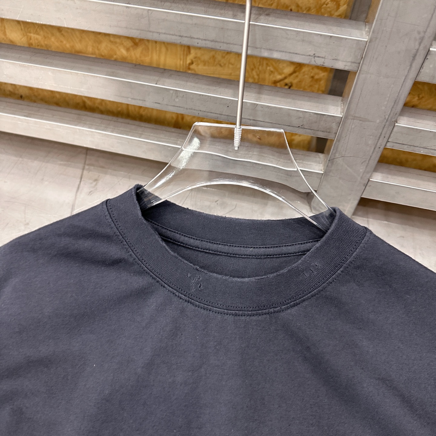 🌾巴黎 ｜ 新款长袖t，成衣洗水吊磨加特殊胶布印花工艺，男女同款，尺码sml