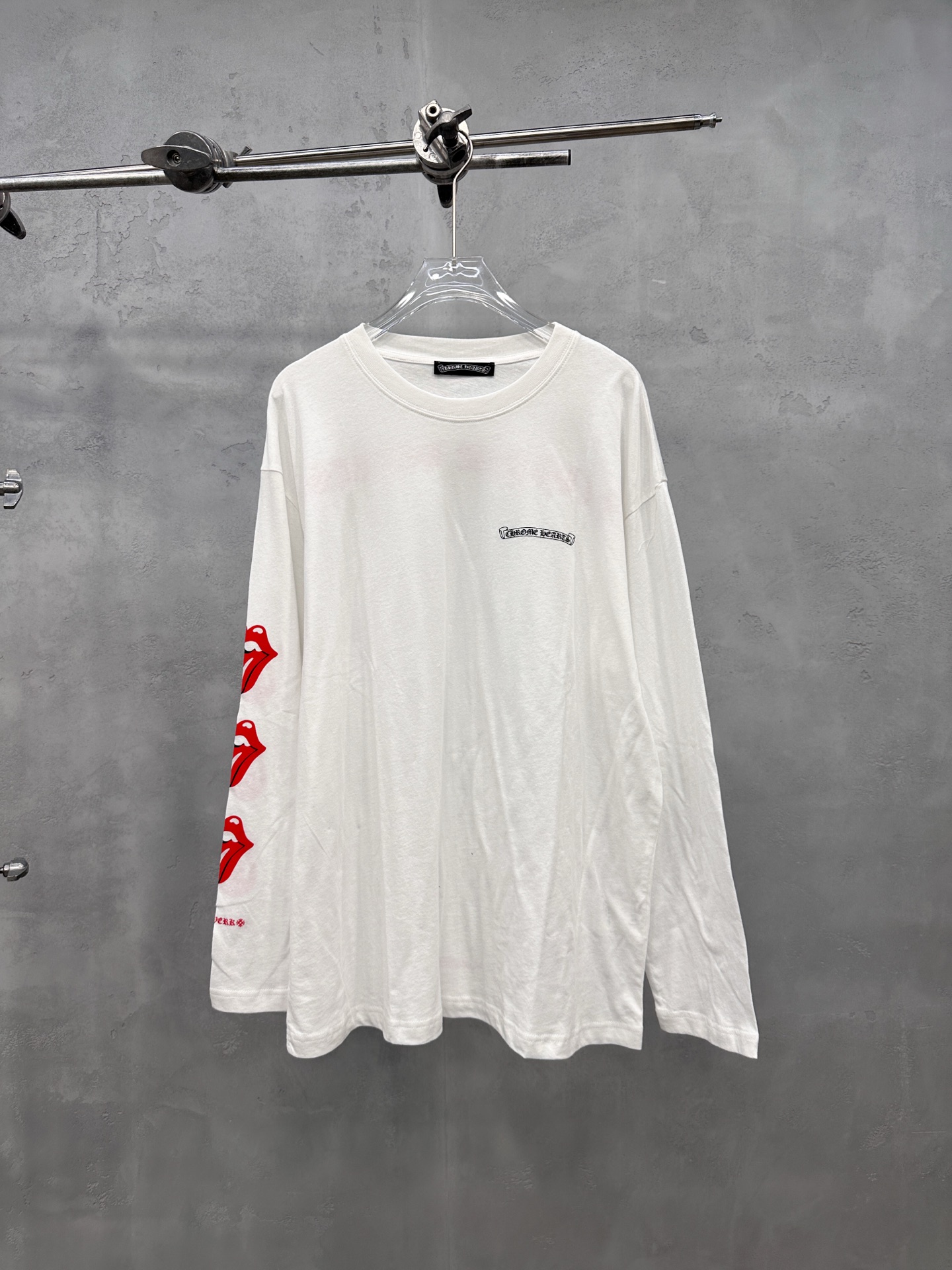 🌾克罗心 ｜ 新款长袖t，成衣洗水工艺加4处印花，日本进口亚麻棉面料，男女同款，尺码sml