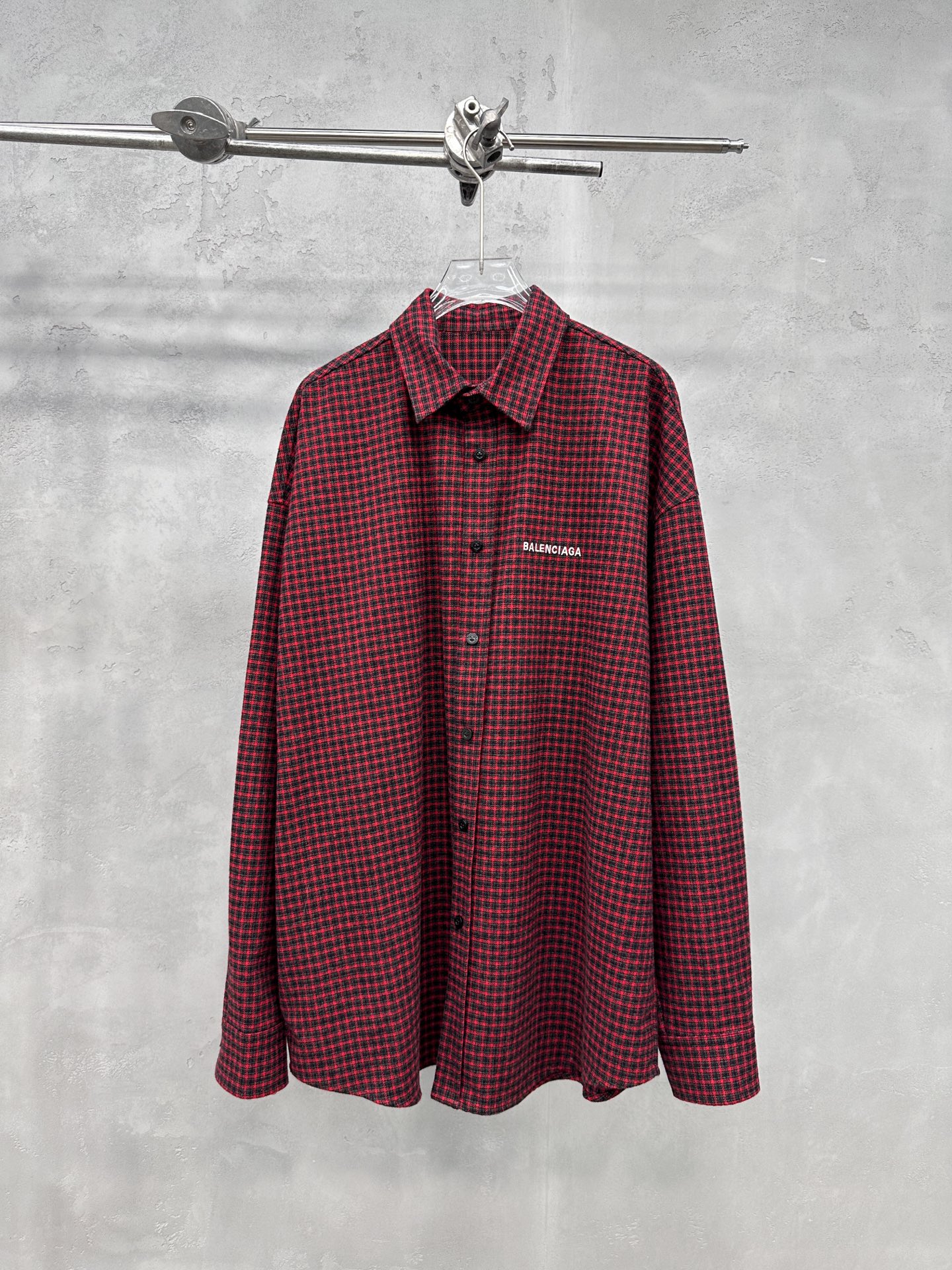 🌾巴黎 ｜ 新款衬衣外套，成衣洗水加经典刺绣标，品牌加厚色织全棉格子面料，男女同款，尺码sml