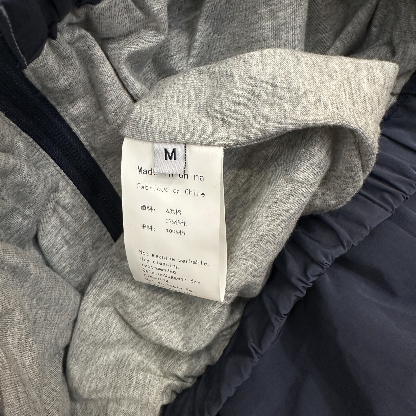 🌾巴黎 ｜ 新款双层外套，品牌经典刺绣标，成衣洗水撞色拼接做工，进口高密棉混纺防泼水面料加精梳全棉针织里