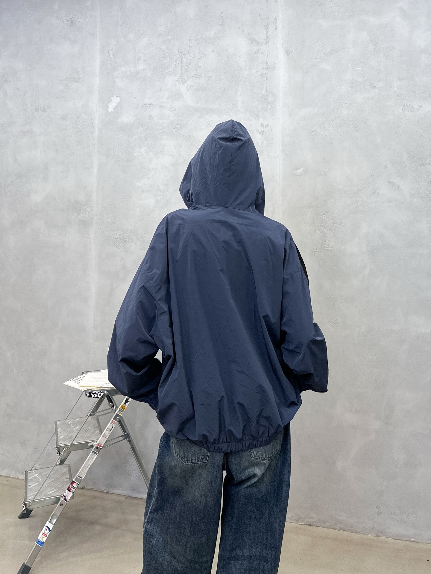 🌾巴黎 ｜ 新款双层外套，品牌经典刺绣标，成衣洗水撞色拼接做工，进口高密棉混纺防泼水面料加精梳全棉针织里