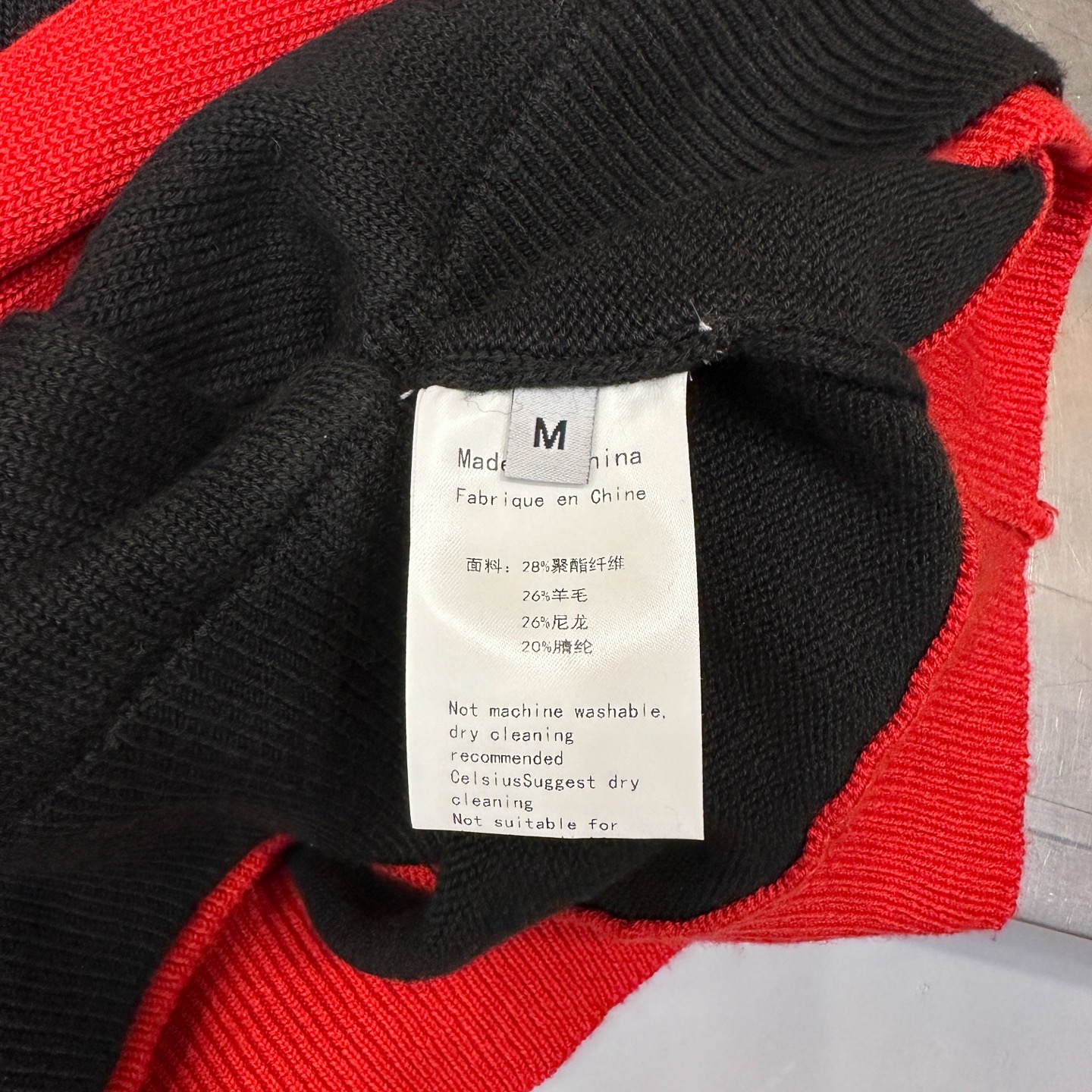 🌾克罗心 ｜ 新款羊毛开衫，经典前后印花标，羊毛混纺面料撞色做工，时尚休闲，尺码sml