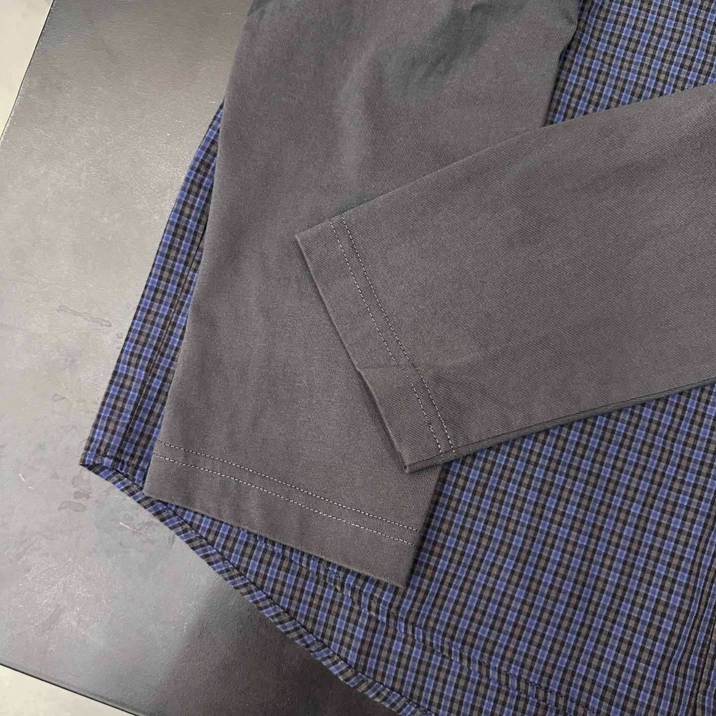 🌾克罗心 ｜ 新款休闲衬衣，成衣洗水加多处印花，针梭织假两件做工，男女同款，尺码sml