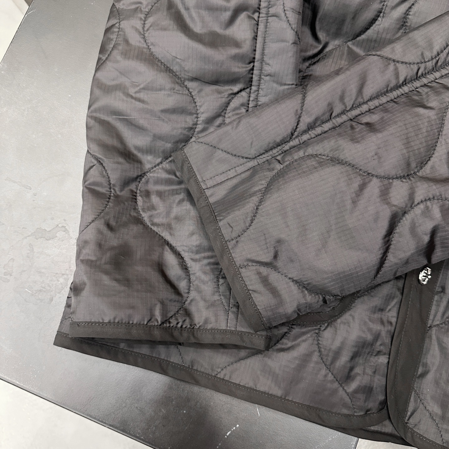 🌾克罗心 ｜ 新款棉服外套，进口超薄暗格尼龙面料，手工珠片刺绣工艺，男女同款，时尚休闲，尺码sml