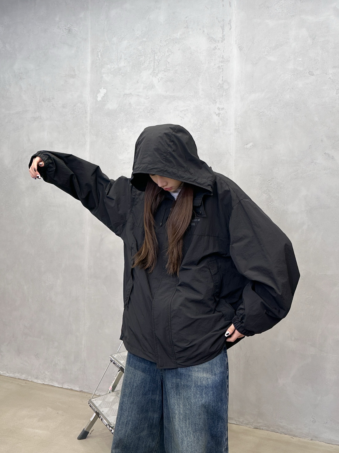 🌾Acne ｜ 新款休闲风衣，成衣洗水加经典印花标，双层做工，内里全棉色织格纹面料，休闲时尚，男女同款，