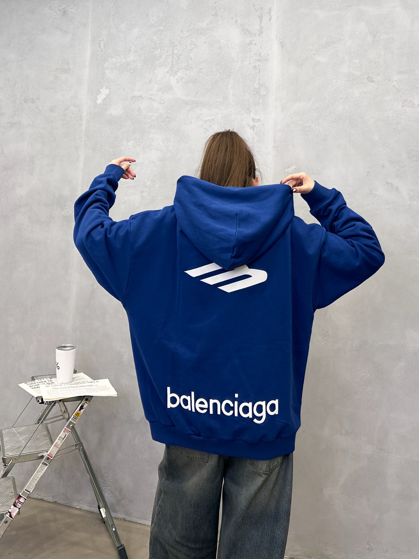 🌾巴黎 ｜ 新款卫衣开衫，成衣洗水刺绣工艺，男女同款，尺码sml