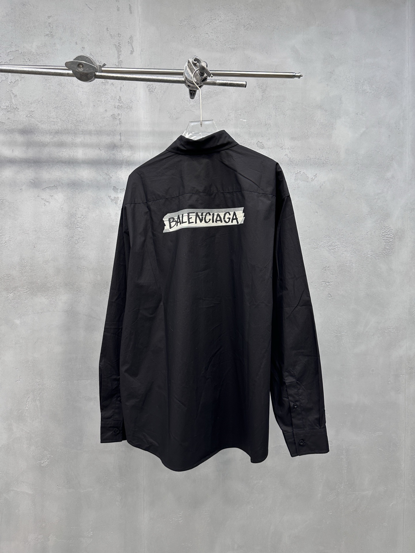 🌾巴黎 ｜ 新款休闲衬衣，成衣洗水加软工艺，多层次仿胶布印花，日本进口高密全棉衬衣面料，男女同款，尺码s