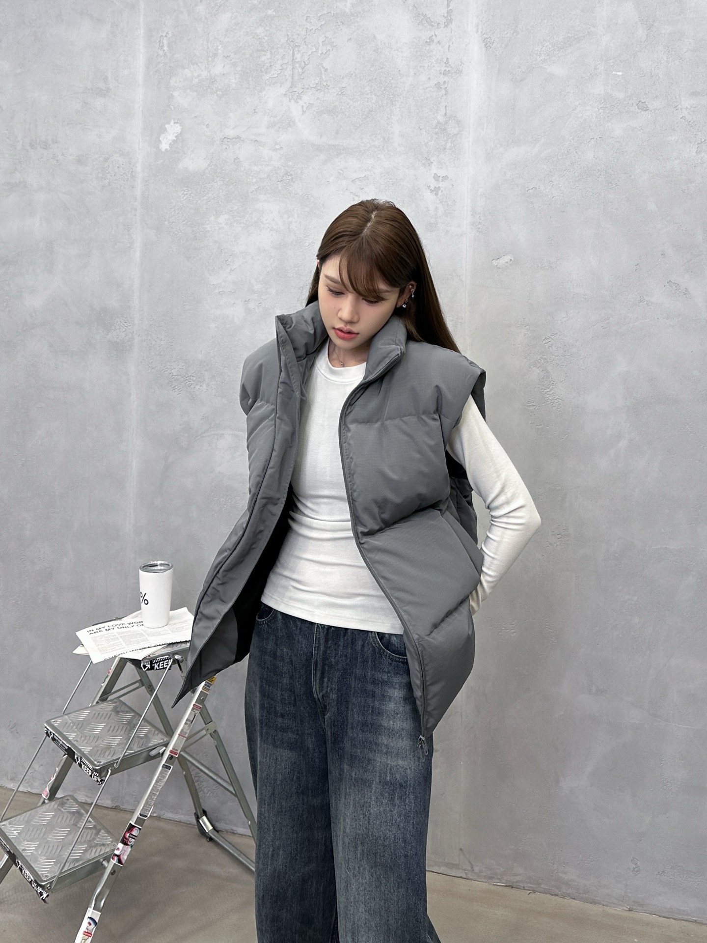 巴黎 ｜ 新款羽绒马甲，经典时尚款式，90白鹅绒填充，男女同款，尺码sml