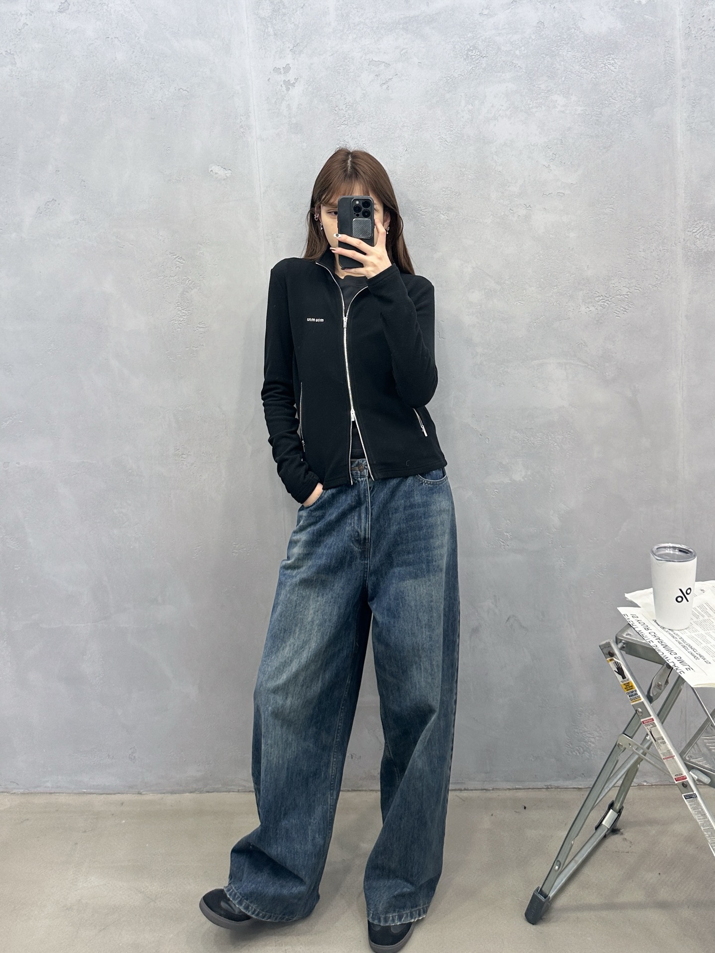 miu ｜ 新款保暖开衫，经典刺绣标，科技保暖面料，休闲时尚，尺码sml