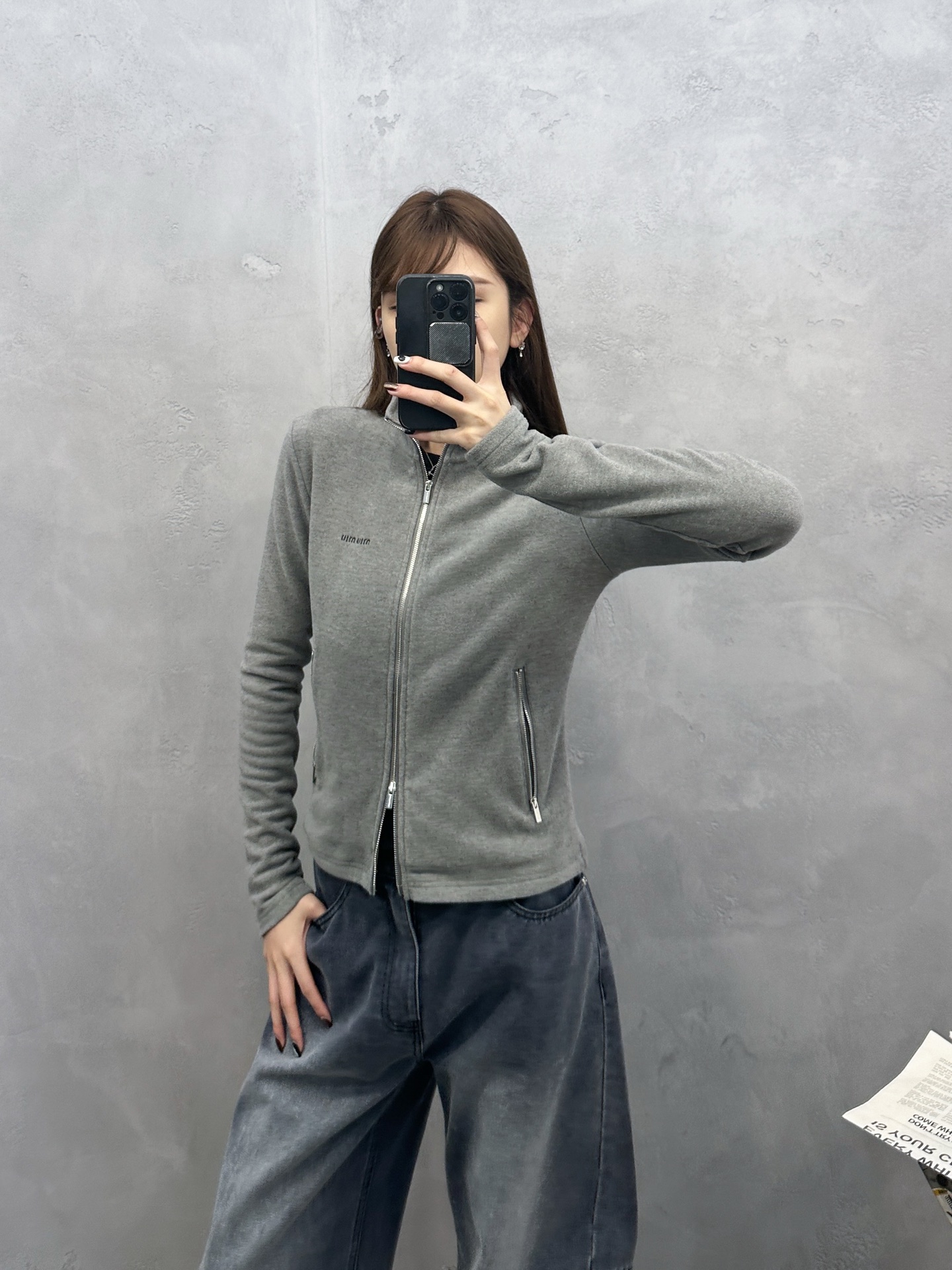 miu ｜ 新款保暖开衫，经典刺绣标，科技保暖面料，休闲时尚，尺码sml