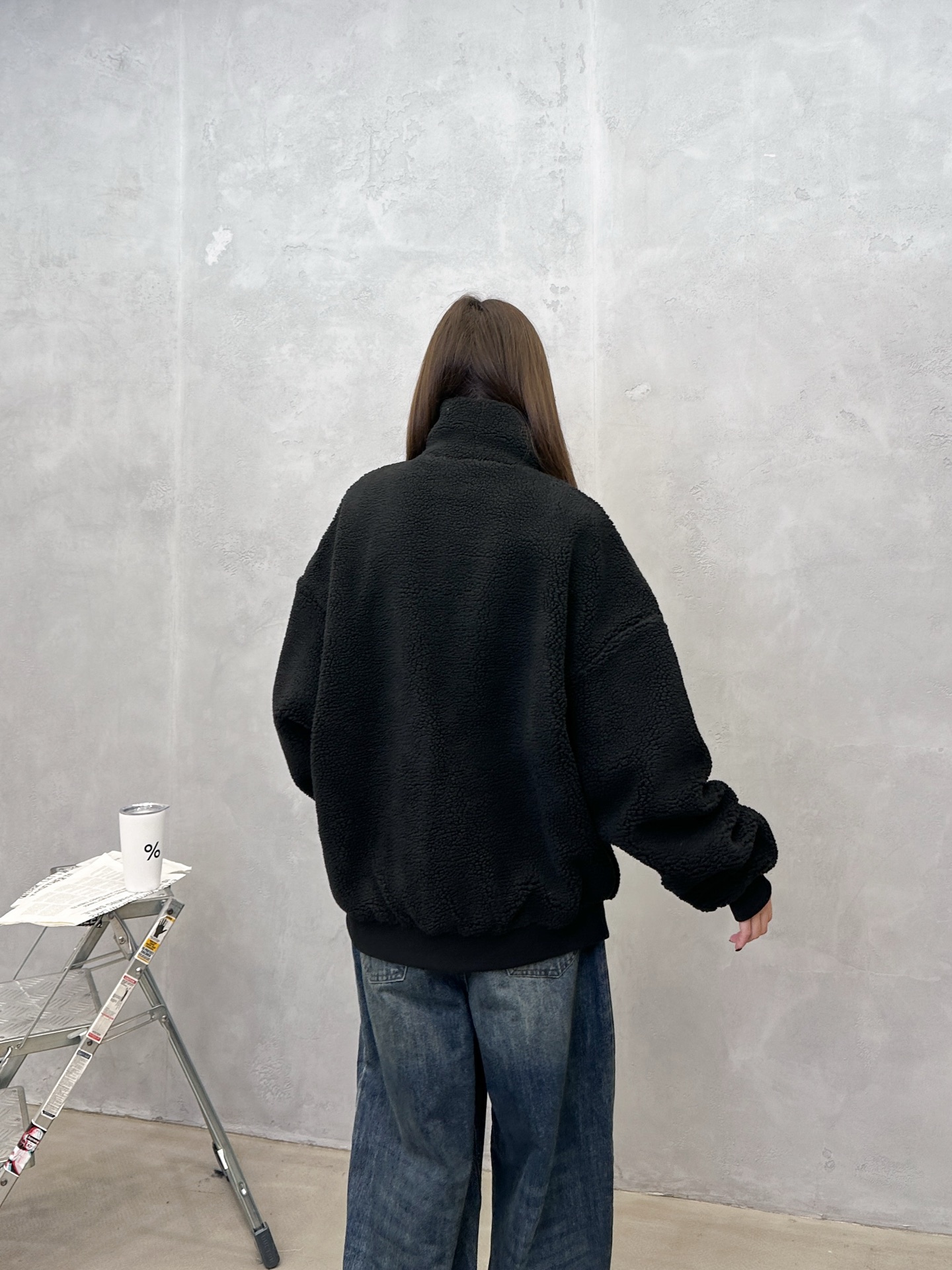 巴黎 ｜ 新款休闲外套，经典刺绣标，加厚保暖摇粒绒面料，时尚休闲，男女同款，尺码sml