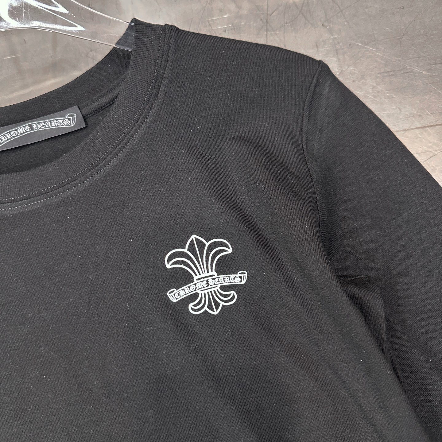 克罗心 ｜ 新款长袖打底，成衣洗水加多处印花工艺，莱赛尔羊毛面料亲肤感超强，尺码sml