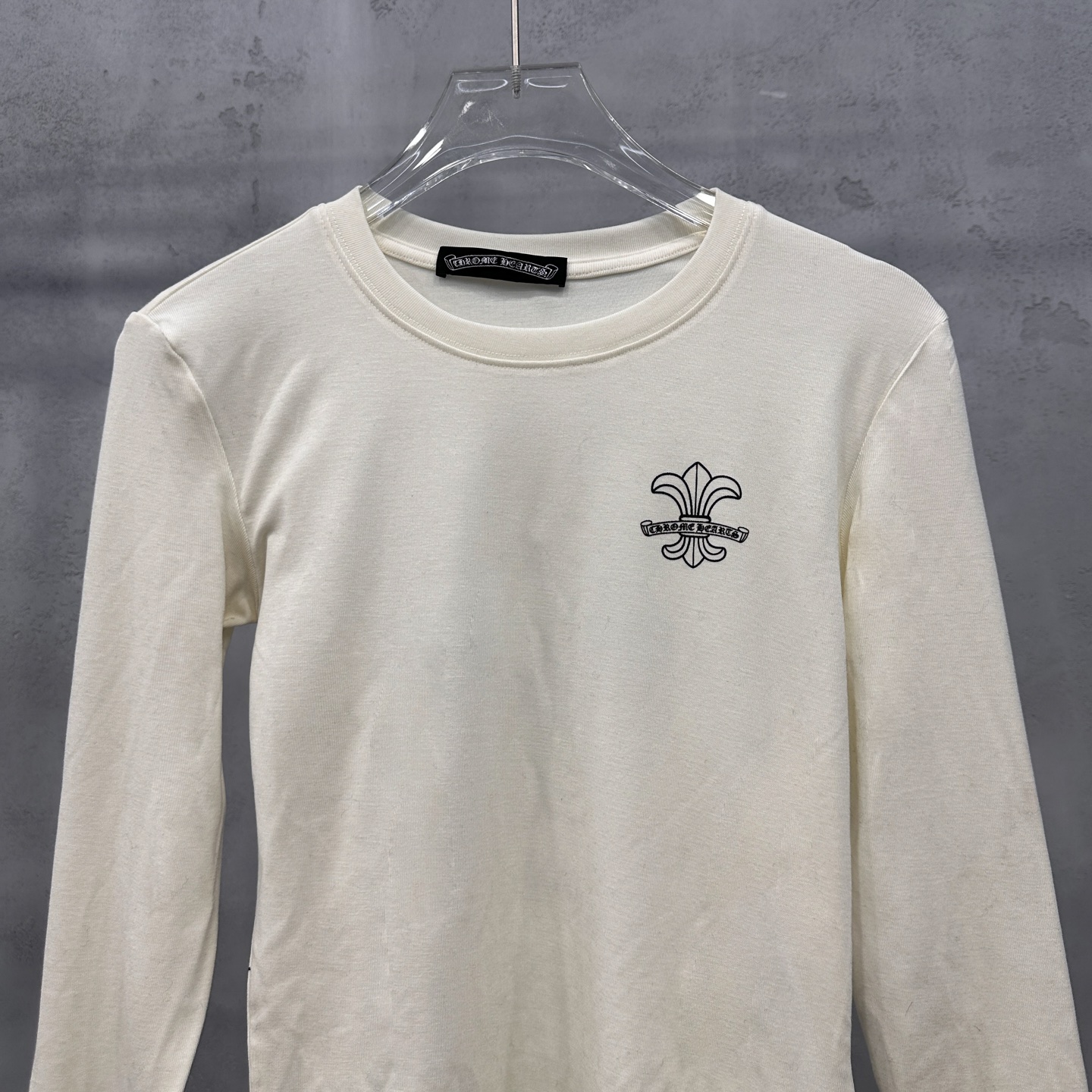 克罗心 ｜ 新款长袖打底，成衣洗水加多处印花工艺，莱赛尔羊毛面料亲肤感超强，尺码sml