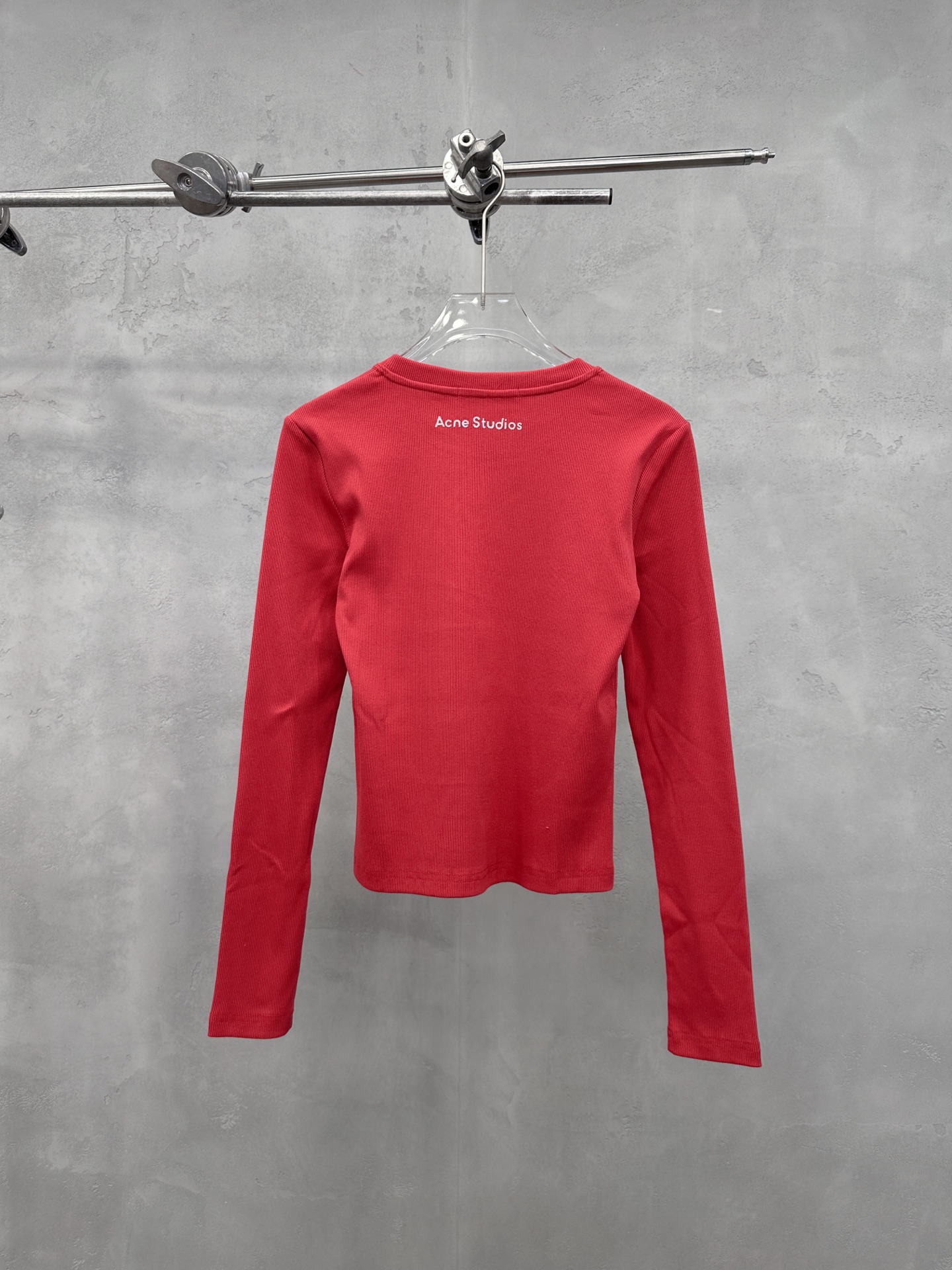 克罗心 ｜ 新款长袖打底，成衣洗水加特殊硅胶烫银印花工艺，休闲时尚，尺码sml