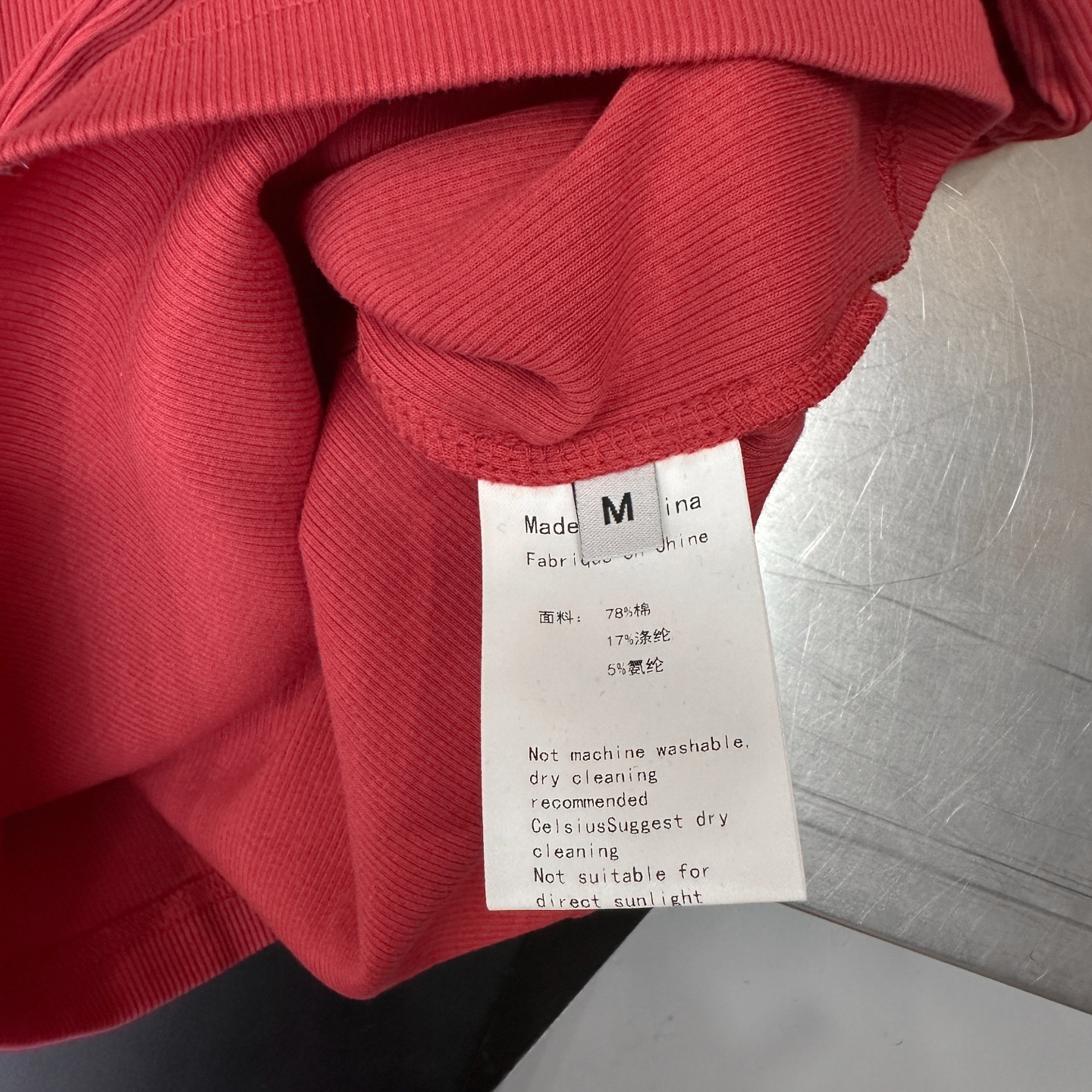 克罗心 ｜ 新款长袖打底，成衣洗水加特殊硅胶烫银印花工艺，休闲时尚，尺码sml