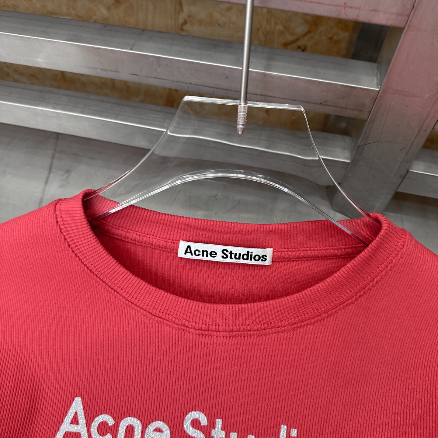 克罗心 ｜ 新款长袖打底，成衣洗水加特殊硅胶烫银印花工艺，休闲时尚，尺码sml