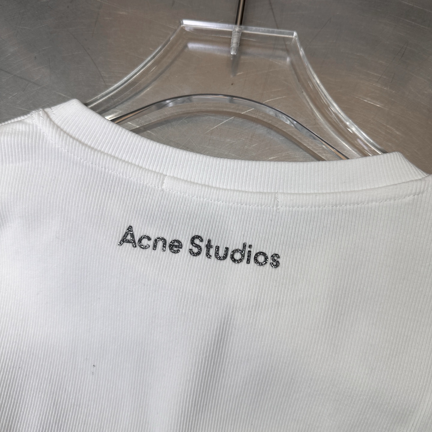 克罗心 ｜ 新款长袖打底，成衣洗水加特殊硅胶烫银印花工艺，休闲时尚，尺码sml