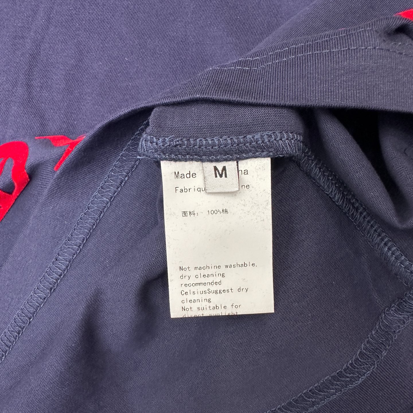 取克罗心 ｜ 新款长袖t，成衣洗水加6处植绒印花工艺，男女同款，尺码sml