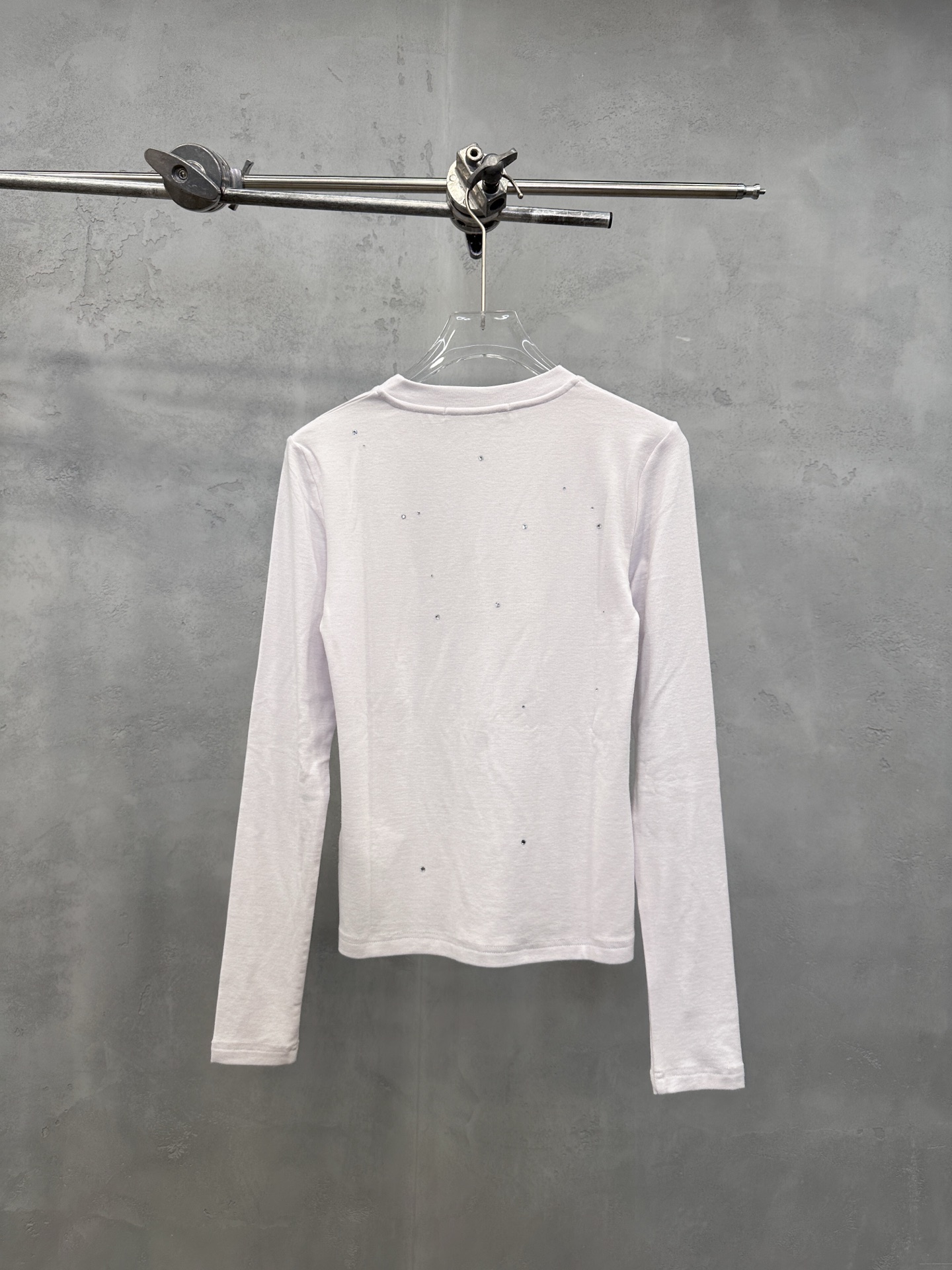 克罗心 ｜ 新款长袖打底，日本进口天丝羊毛面料，成衣烫钻工艺，休闲时尚，尺码sml