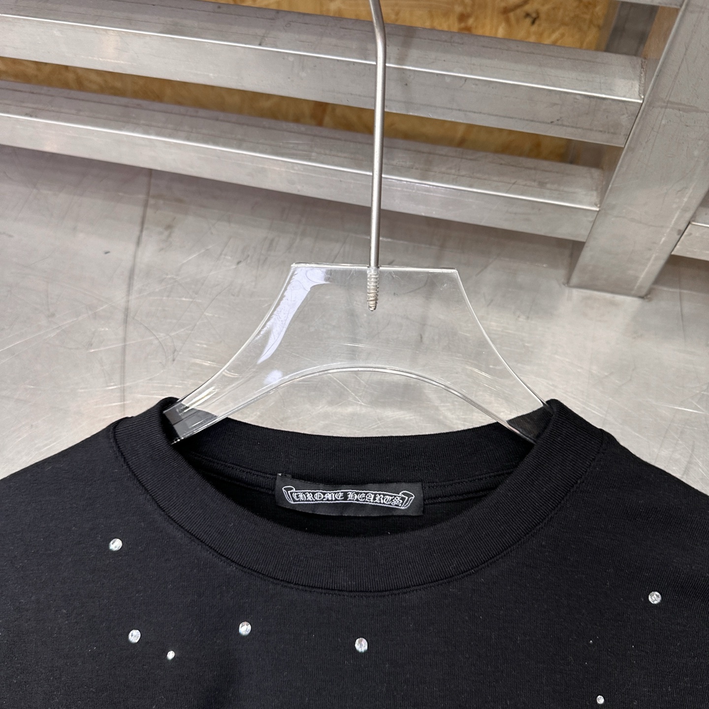 克罗心 ｜ 新款长袖打底，日本进口天丝羊毛面料，成衣烫钻工艺，休闲时尚，尺码sml