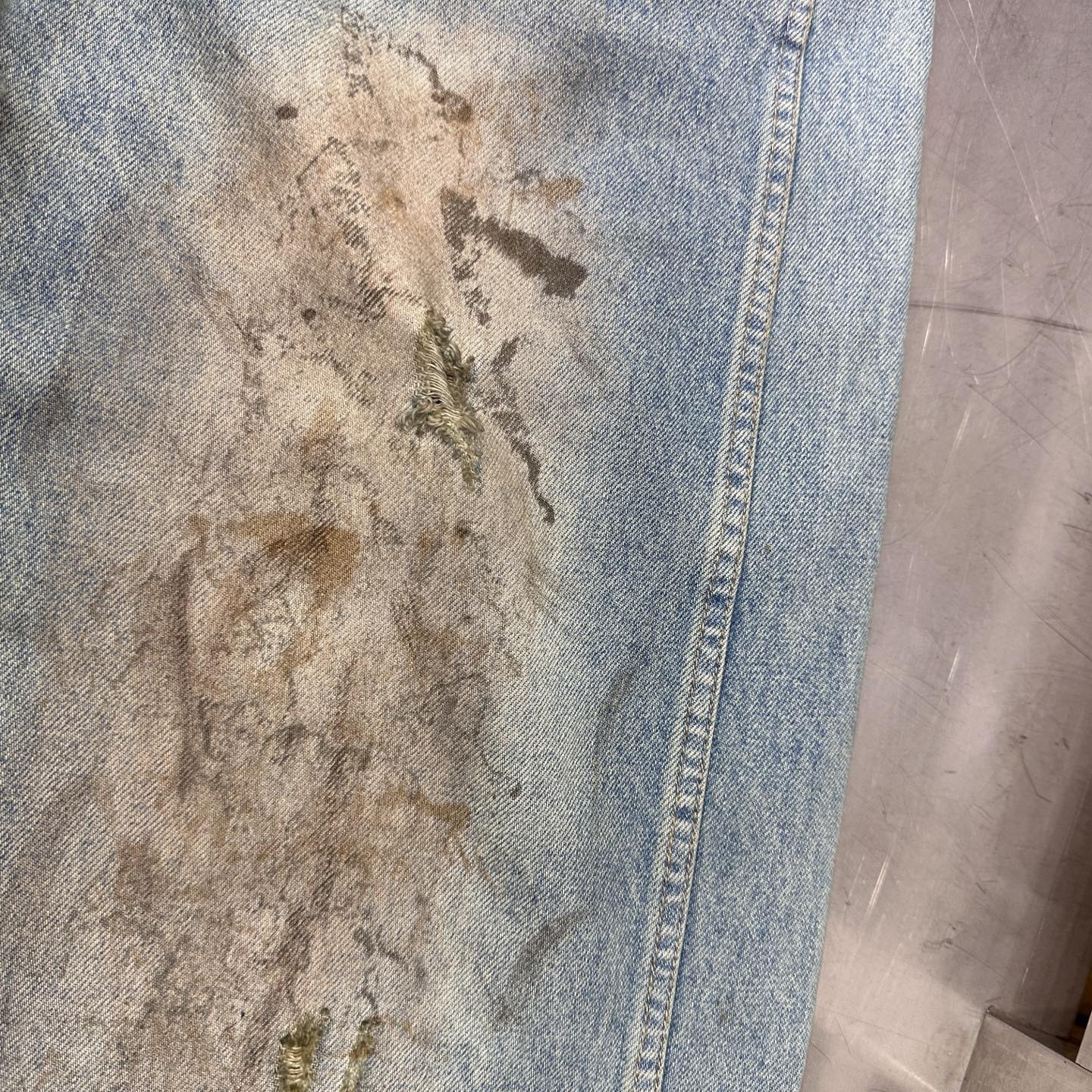 acne ｜ 新款休闲牛仔裤，成衣洗水喷色泥浆工艺加成衣贴布绣，时尚休闲，尺码sml