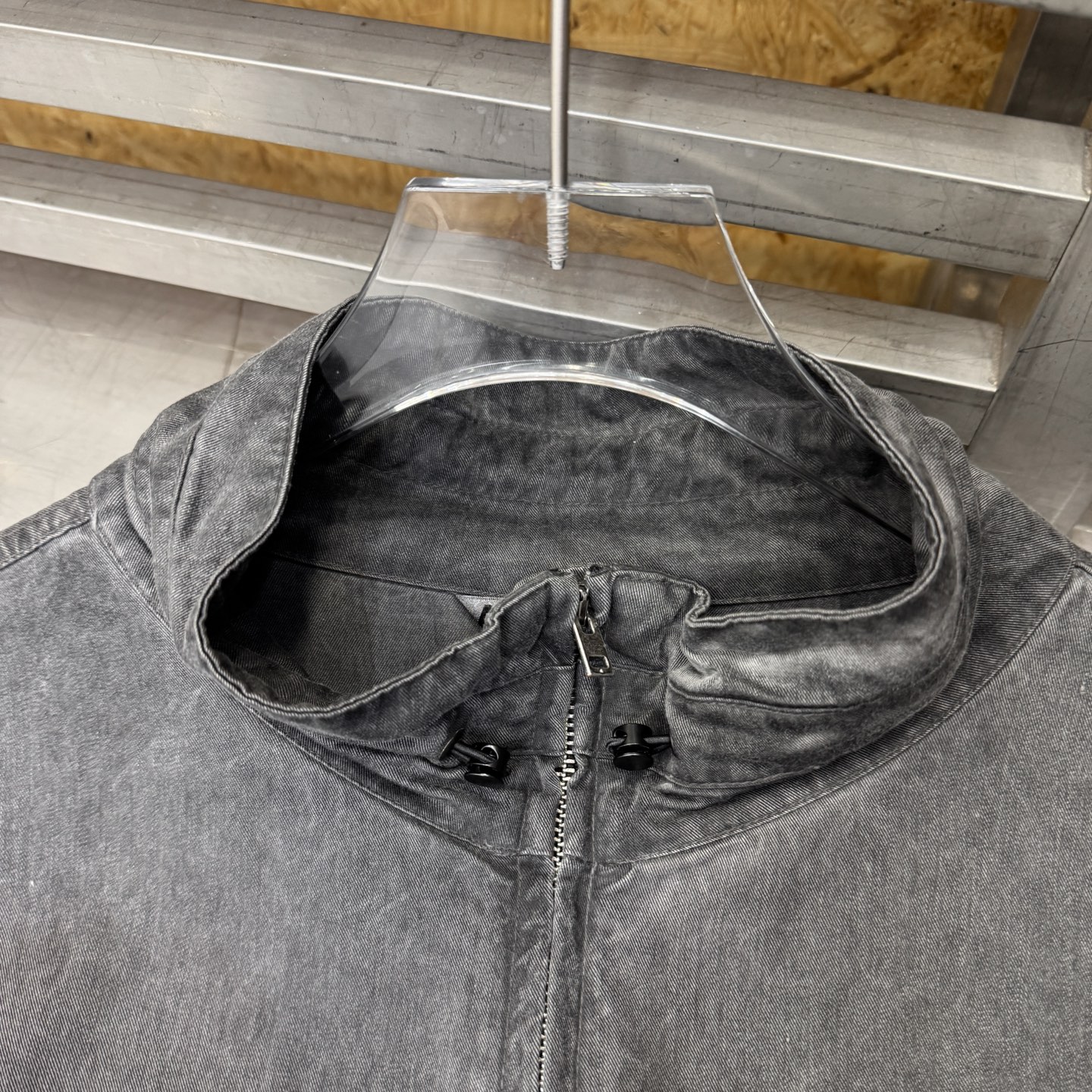 Acne ｜ 新款风衣夹克，成衣重洗水炒色工艺，经典印花标，休闲时尚，男女同款，尺码sml