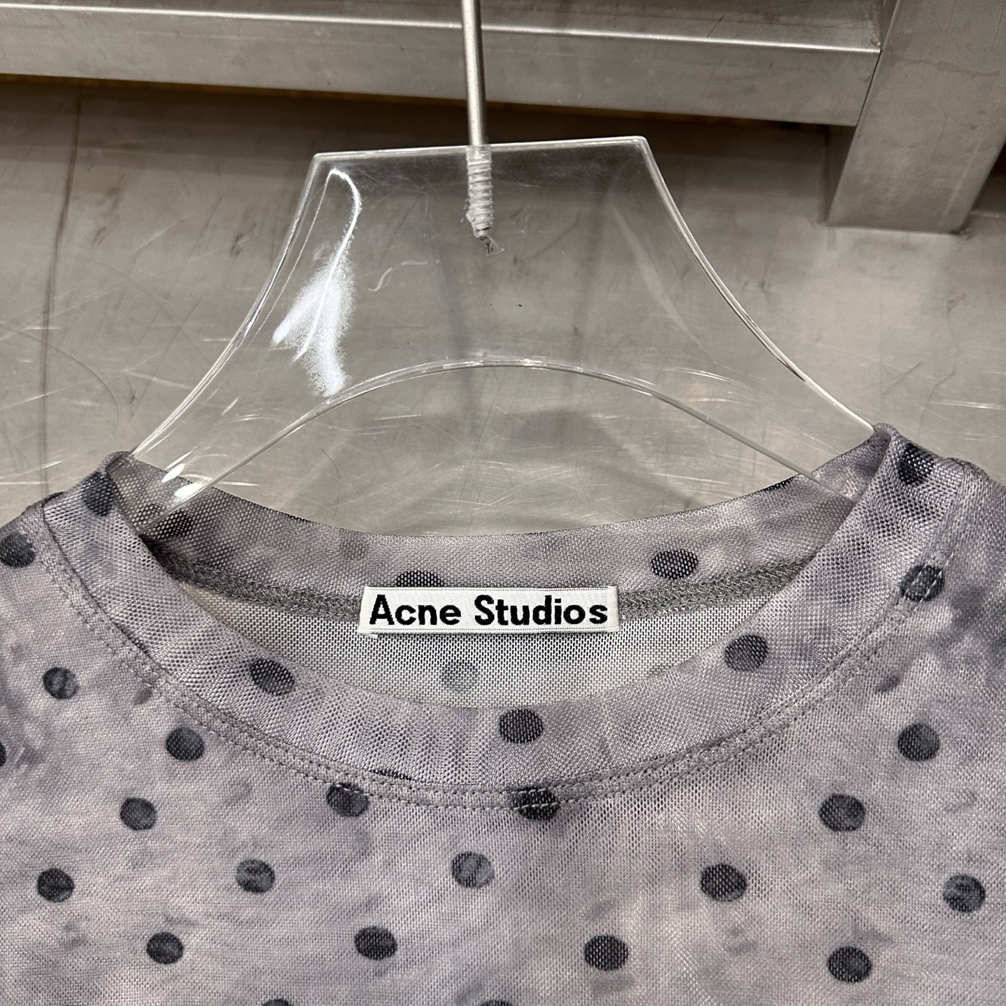 🌾Acne ｜ 新款短袖t，面料坯布印花炒色工艺，休闲时尚，尺码sml