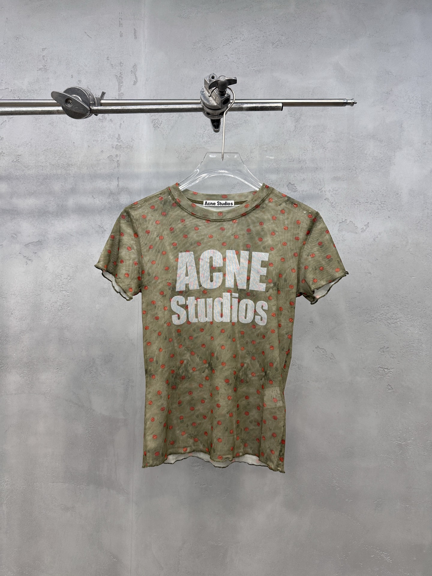 🌾Acne ｜ 新款短袖t，面料坯布印花炒色工艺，休闲时尚，尺码sml
