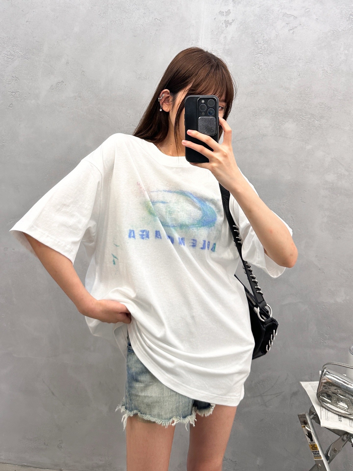 巴黎 ｜ 新款短袖t，成衣洗水加数码直喷印花工艺，休闲时尚，男女同款，尺码sml