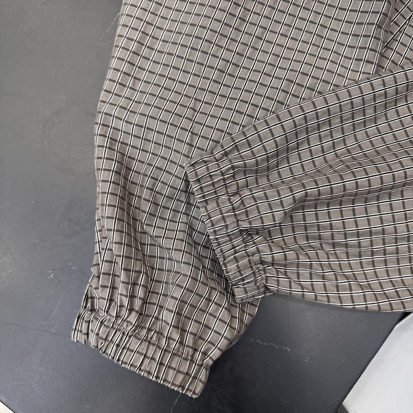 🌾Acne ｜ 新款风衣夹克，前后品牌经典印花标，面料洗水加软工艺，定织色织格纹面料，休闲时尚，尺码sm