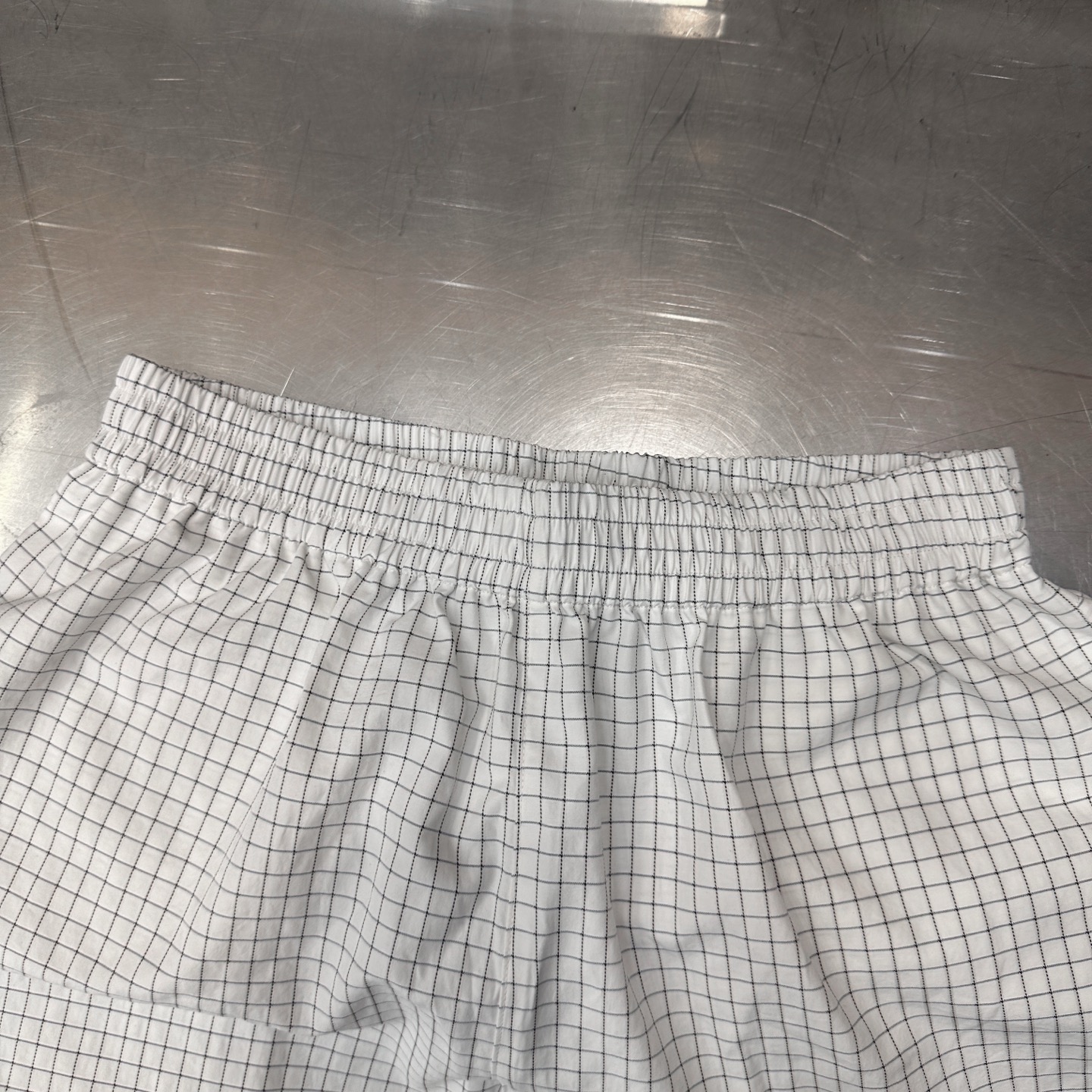 🌾Acne ｜ 新款休闲短裤，品牌经典印花标，定织色织格纹面料，男女同款，尺码sml