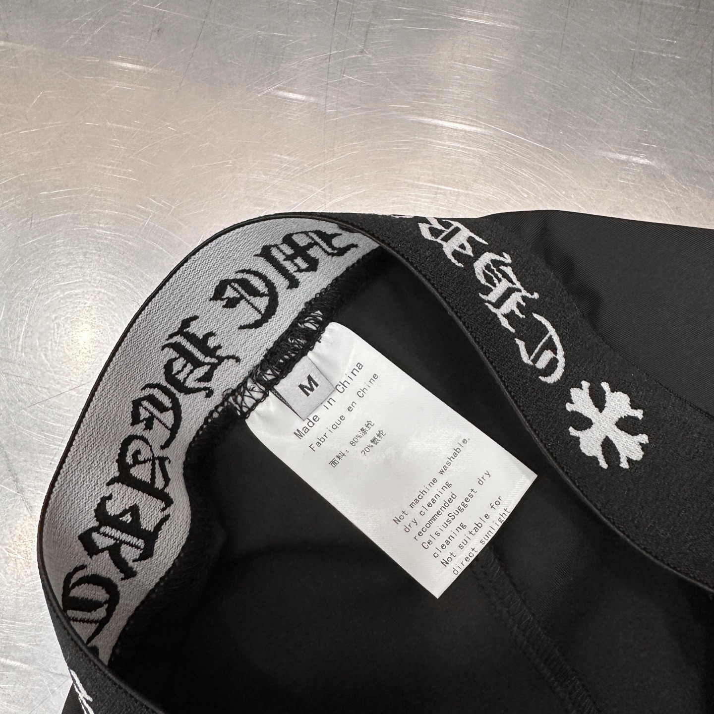 🌾克罗心 ｜ 新款骑行裤，品牌经典印花标，织带logo橡筋腰，时尚休闲，尺码sml
