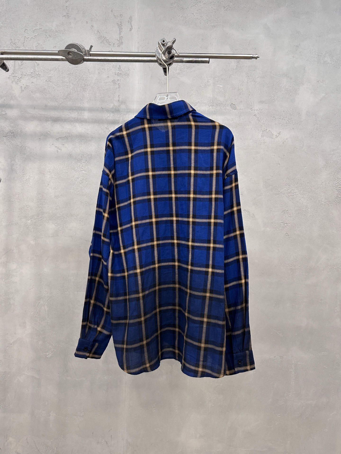 Acne ｜ 新款休闲衬衣，品牌经典刺绣标，成衣洗水喷色工艺，全棉色织格纹面料，男女同款，尺码sml