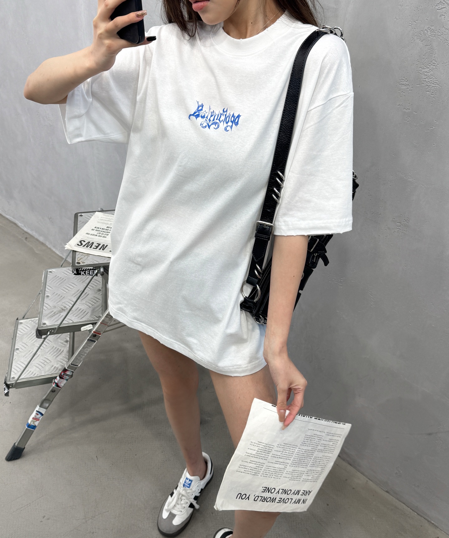🌾巴黎 ｜ 新款短袖t，成衣洗水吊磨加前后印花工艺，休闲时尚，男女同款，尺码sml