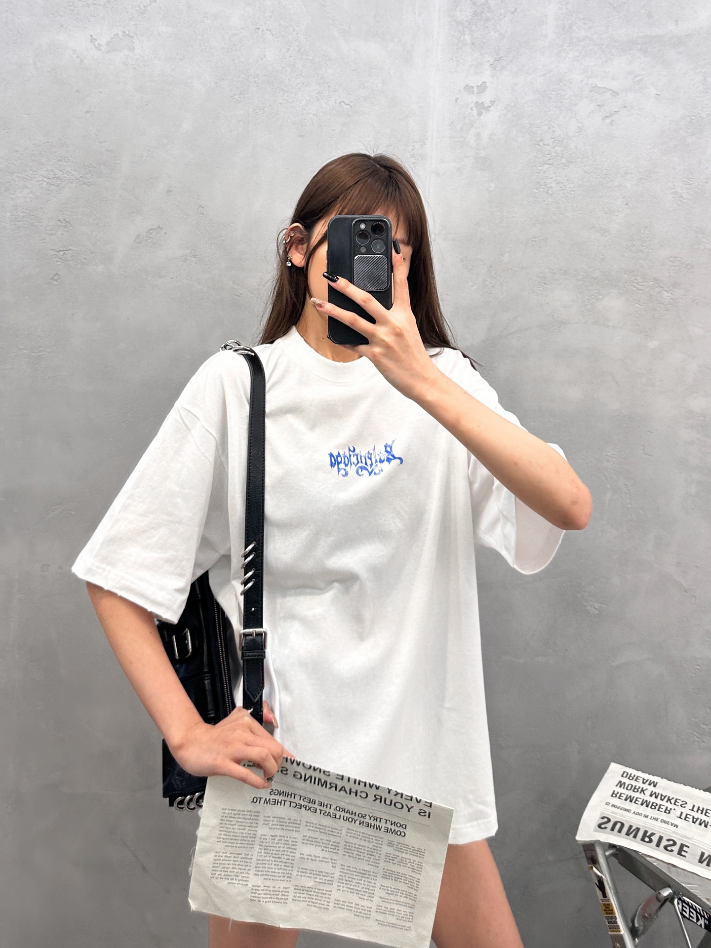 🌾巴黎 ｜ 新款短袖t，成衣洗水吊磨加前后印花工艺，休闲时尚，男女同款，尺码sml
