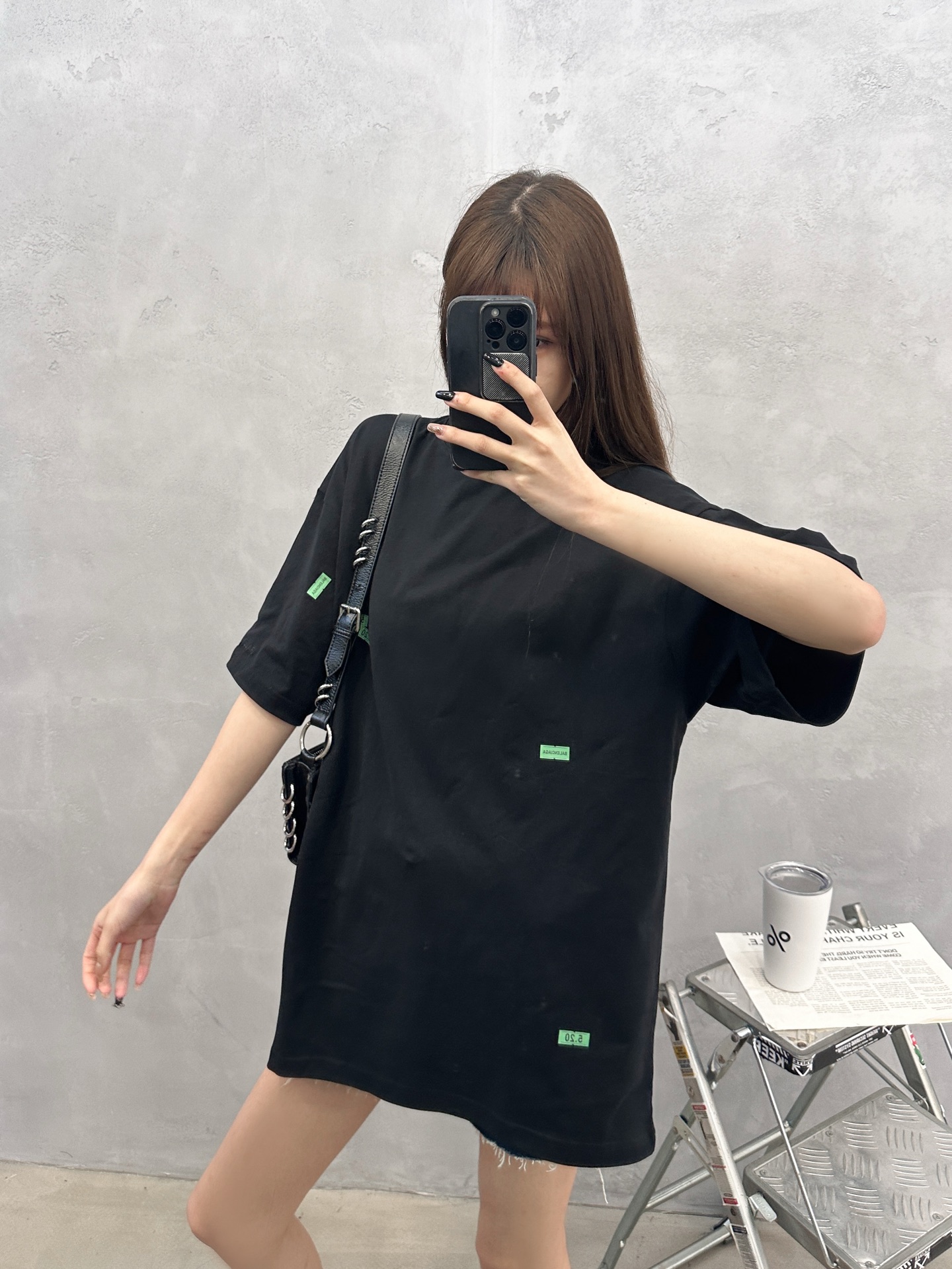 🌾 巴黎 ｜ 新款520系列短袖t，成衣洗水加全身贴纸印花工艺，男女同款，尺码sml