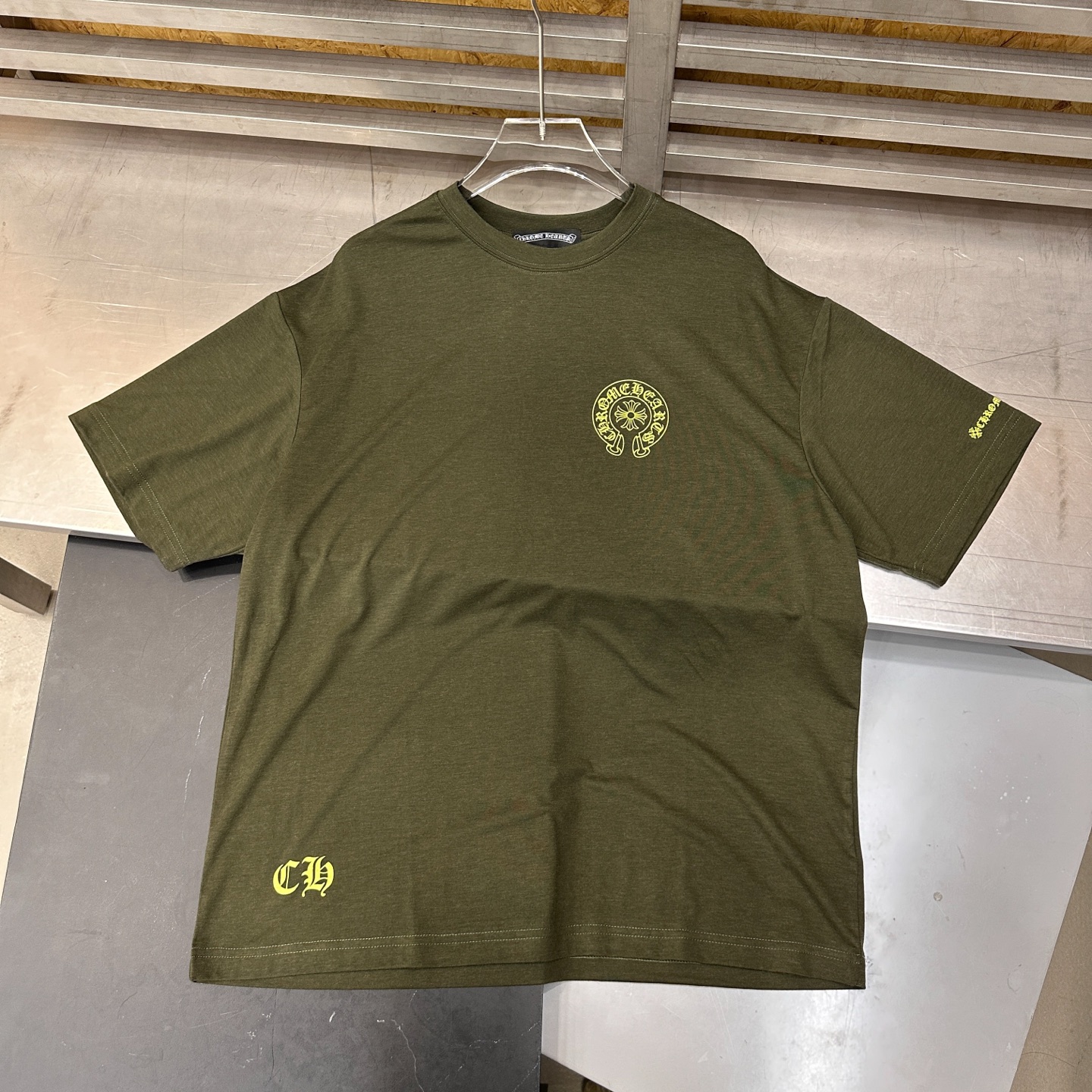 🌾克罗心 ｜ 新款短袖t，日本进口莱赛尔羊毛面料，高级时尚，全身四处印花工艺，男女同款，尺码sml