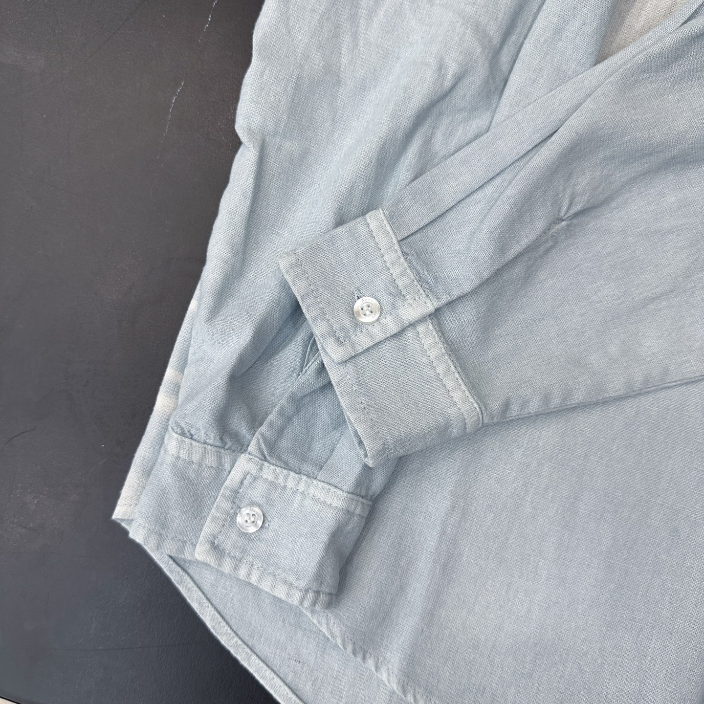 🌾Acne ｜ 新款休闲衬衣，成衣洗水炒色加前后印花工艺，时尚休闲，男女同款，尺码sml
