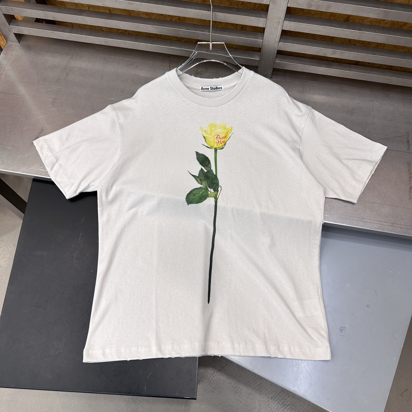🌾Acne ｜ 新款短袖t，成衣洗水吊磨工艺加最新彩色印花，休闲时尚，尺码sml