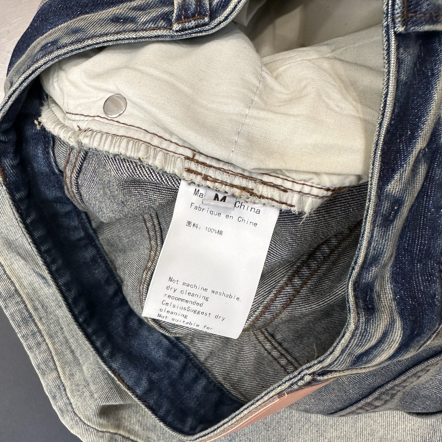 🌾Acne ｜ 新款牛仔短裤，成衣洗水喷色吊磨工艺，休闲时尚，男女同款，尺码sml