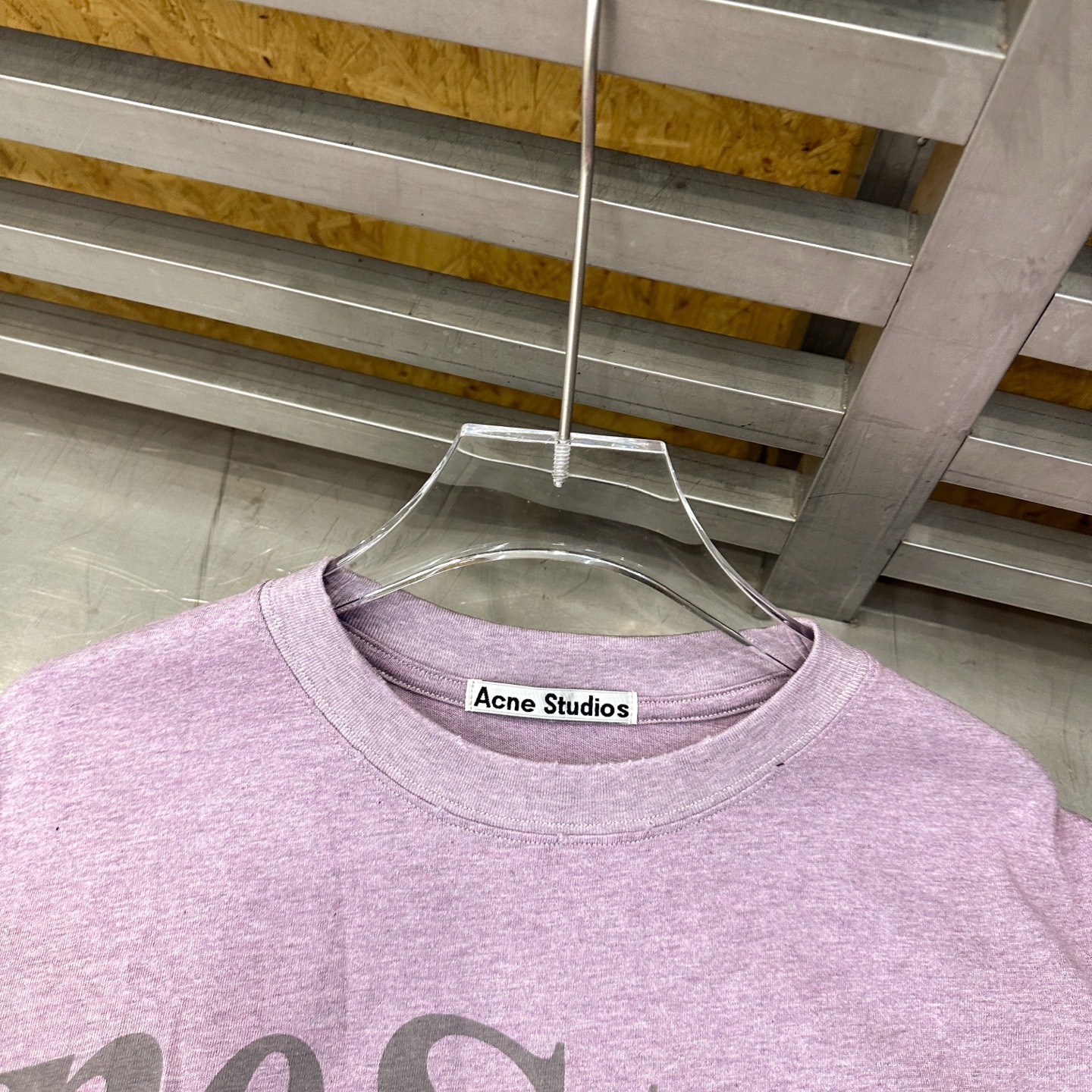 🌾Acne ｜ 新款短袖t，成衣洗水吊磨加成衣印花工艺，休闲时尚，男女同款，尺码sml